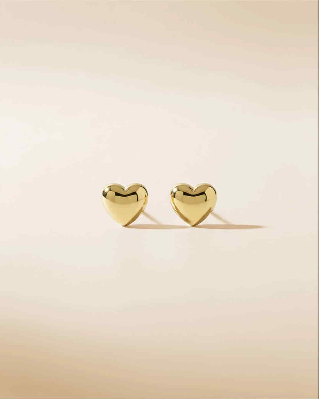 Aretes Mini Corazón Bold - miniatura 2