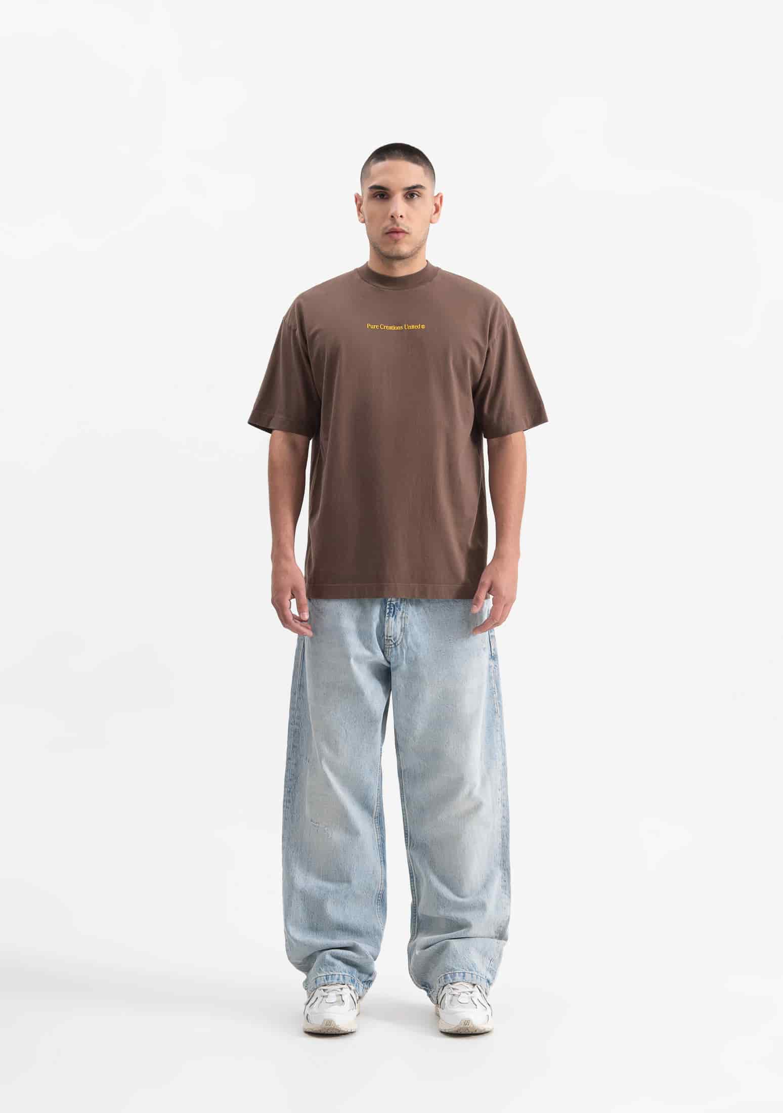 knockout brown t-shirt - miniatura 4