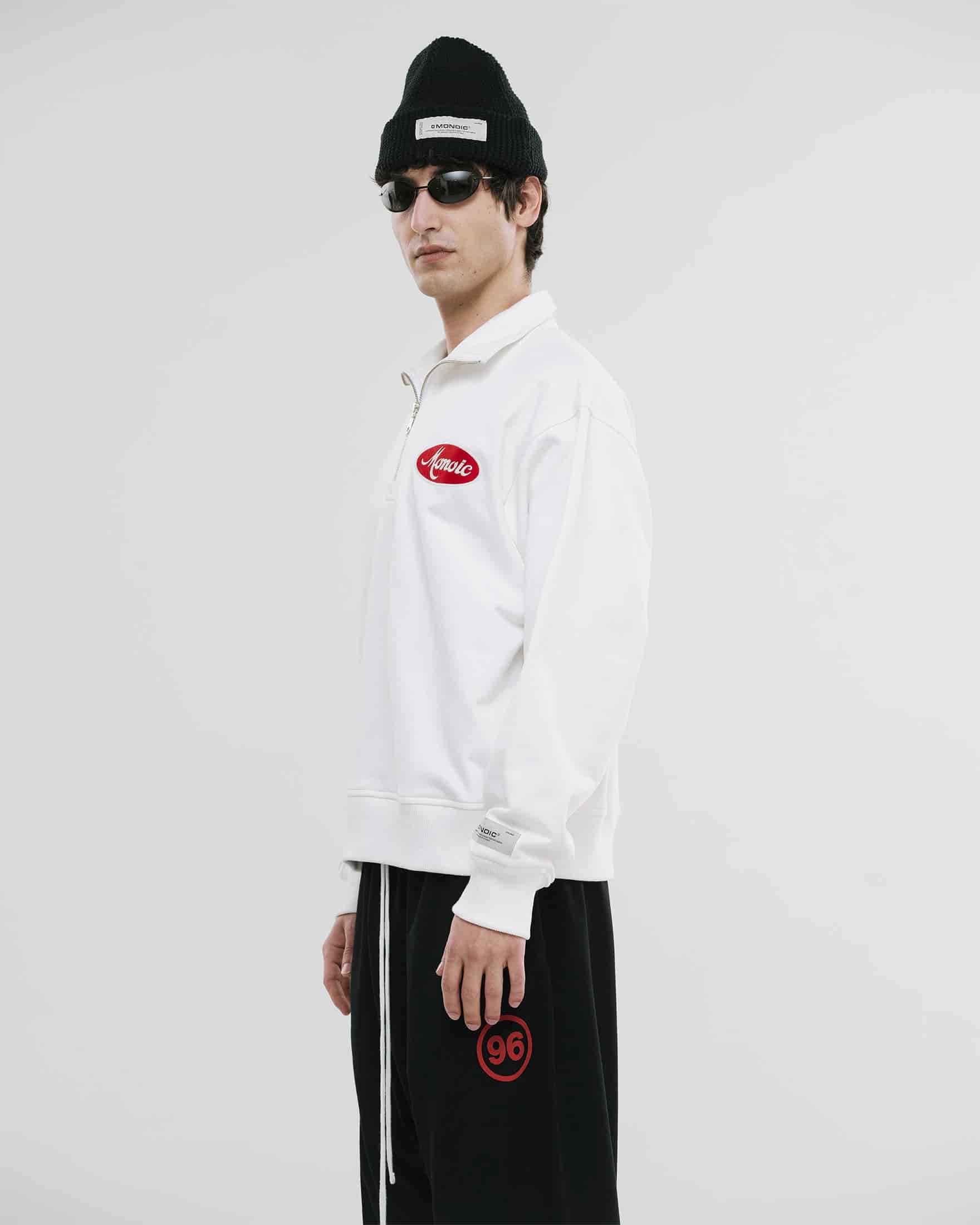 Quarter Zip Team - Off White - miniatura 5