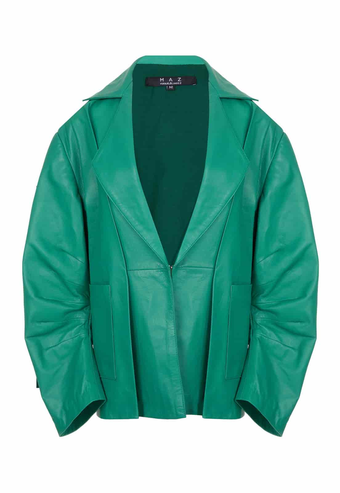 FURROWS LEATHER BLAZER - miniatura 1