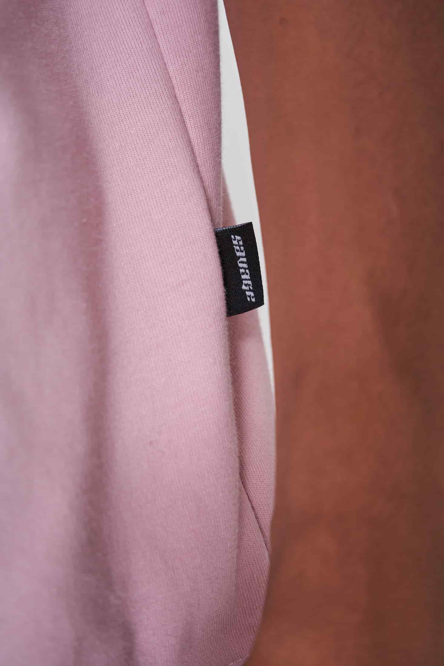 CAMISETA 270 GRAMOS, 100% ALGODÓN ROSA CLARO - miniatura 3