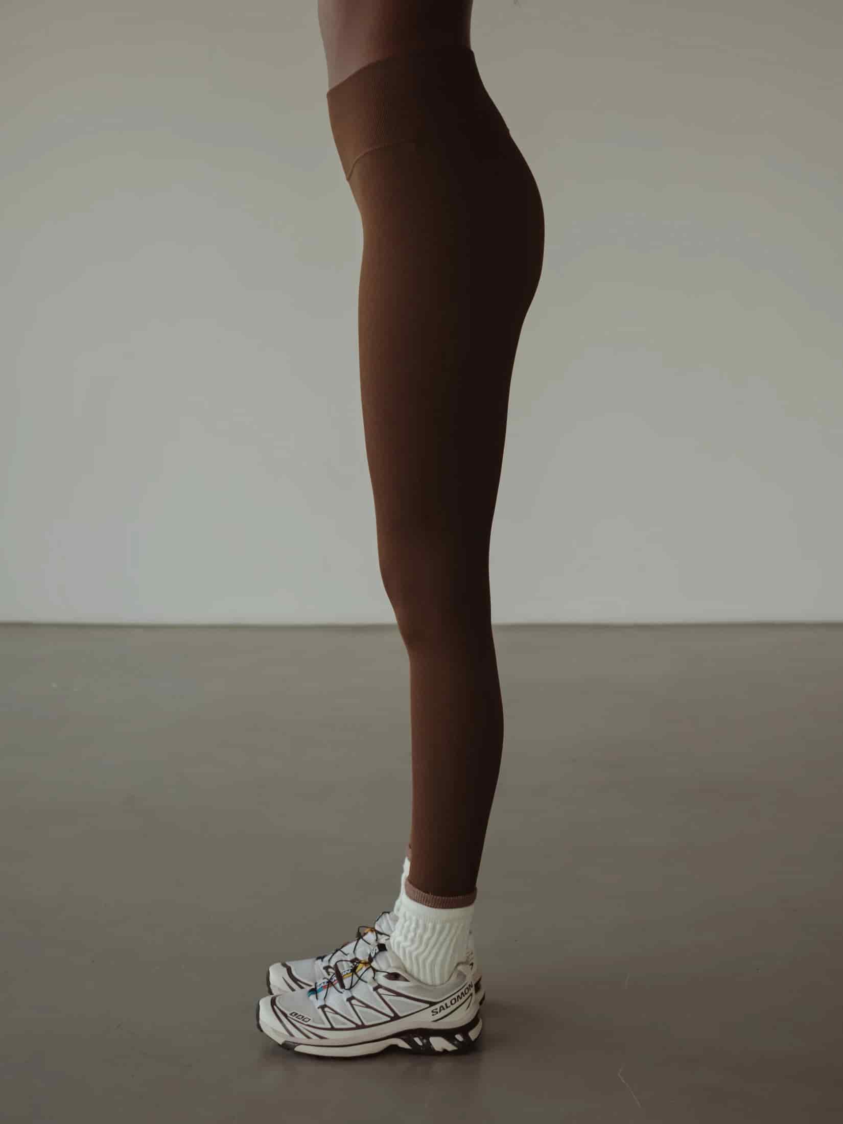 SHAPER SEAMLESS LEGGINGS - SEPIA - miniatura 4