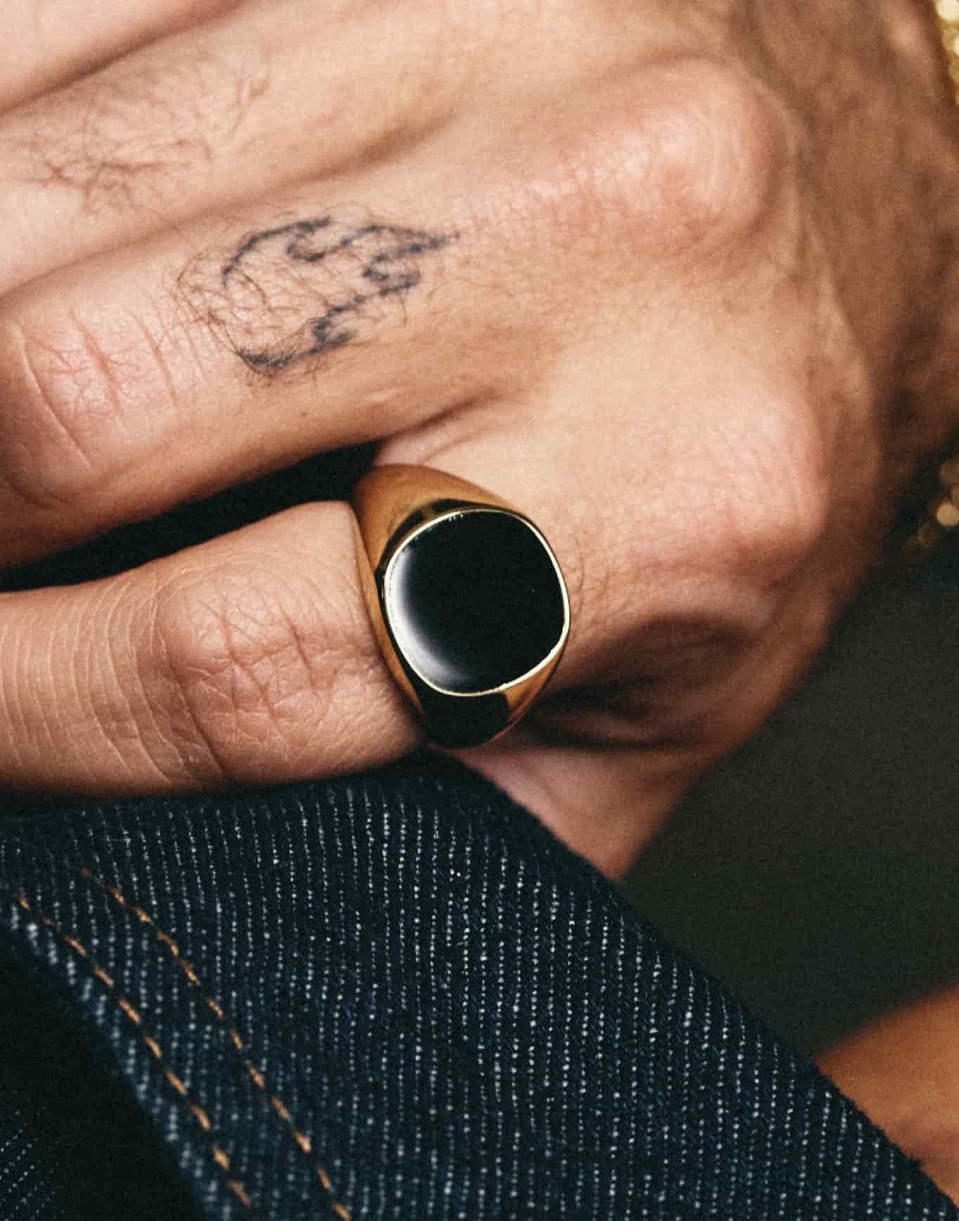 Anillo Nero Dorado - miniatura 2