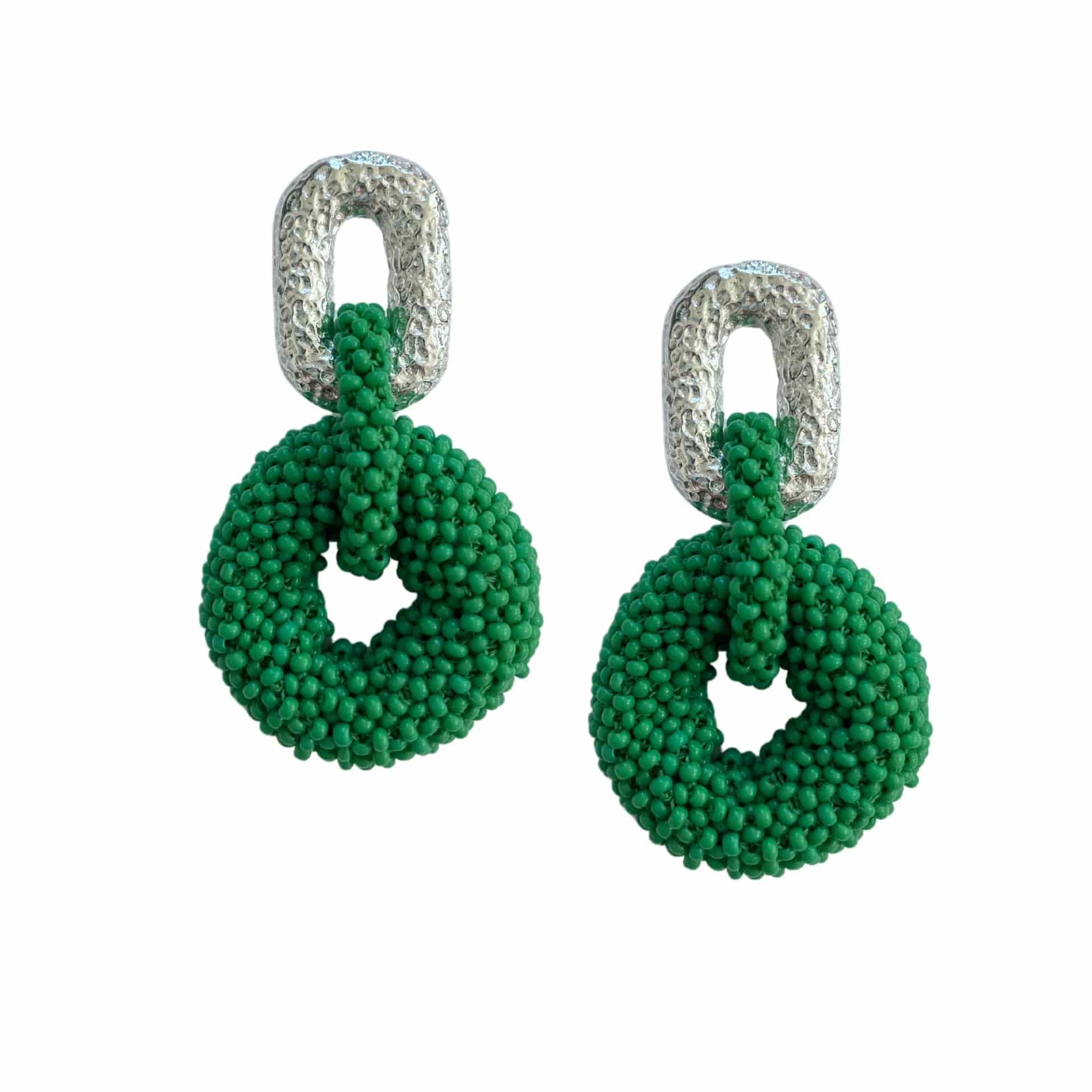 Linked Donuts Earrings - miniatura 14