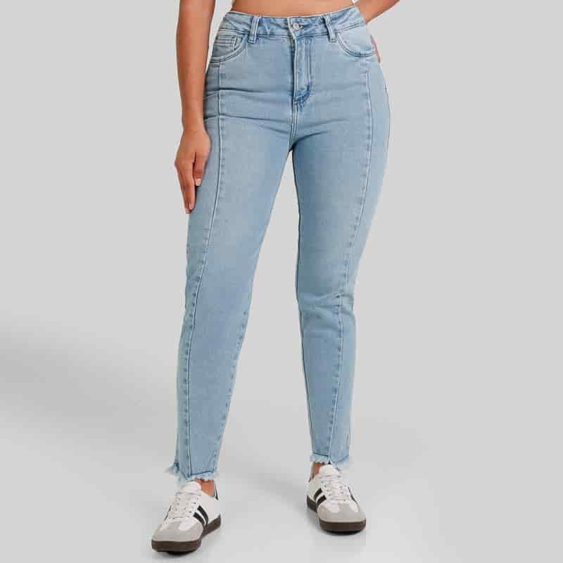 Jeans dama Mom Fit Slim AX-2682 - miniatura 1