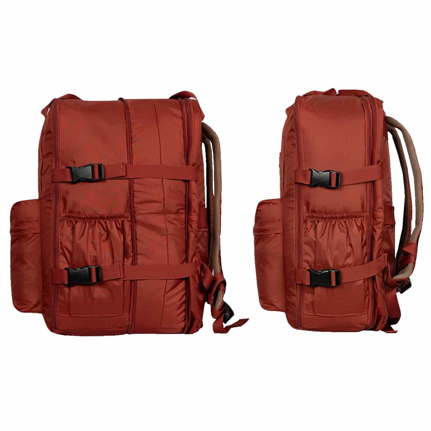 Morral One Citybags Light Rojo Carmin - miniatura 3