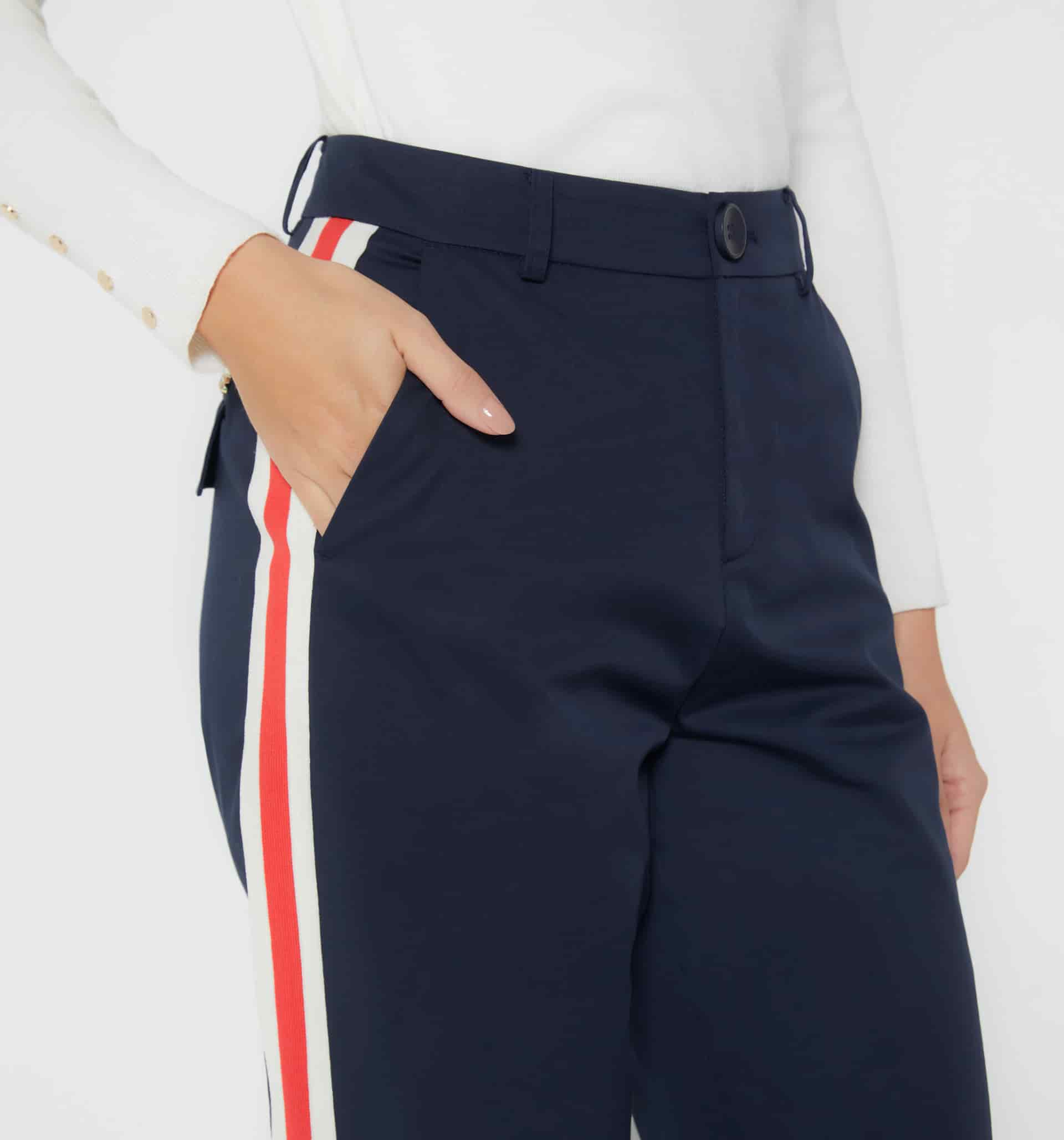 Pantalon con raya lateral - miniatura 4
