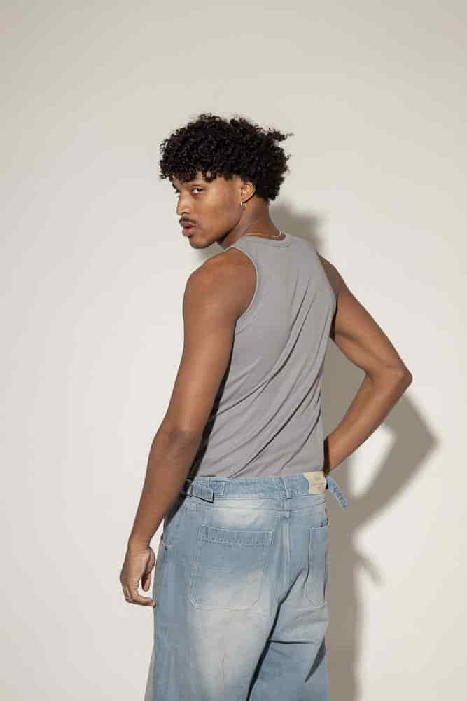 Camisilla Redemption Rib-Gris - miniatura 5