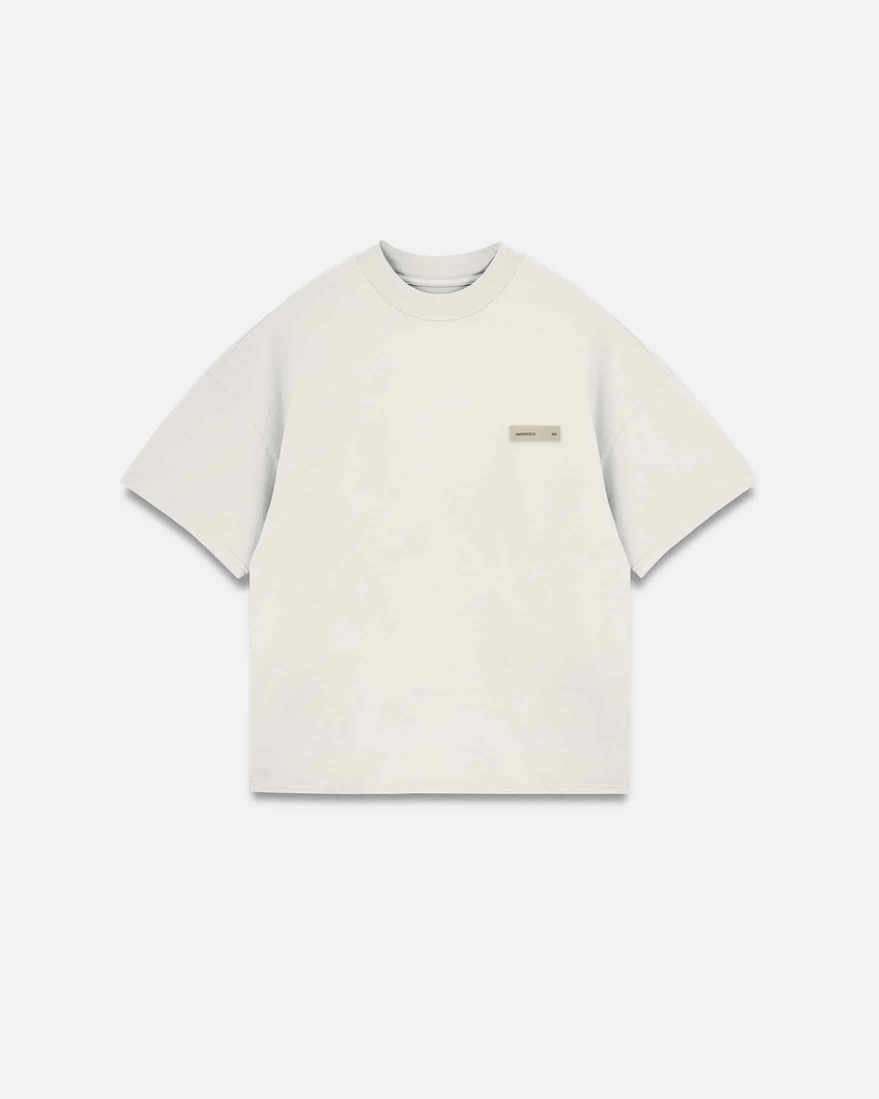 Line Basic Label Boxy Fit Tshirt White - miniatura 1