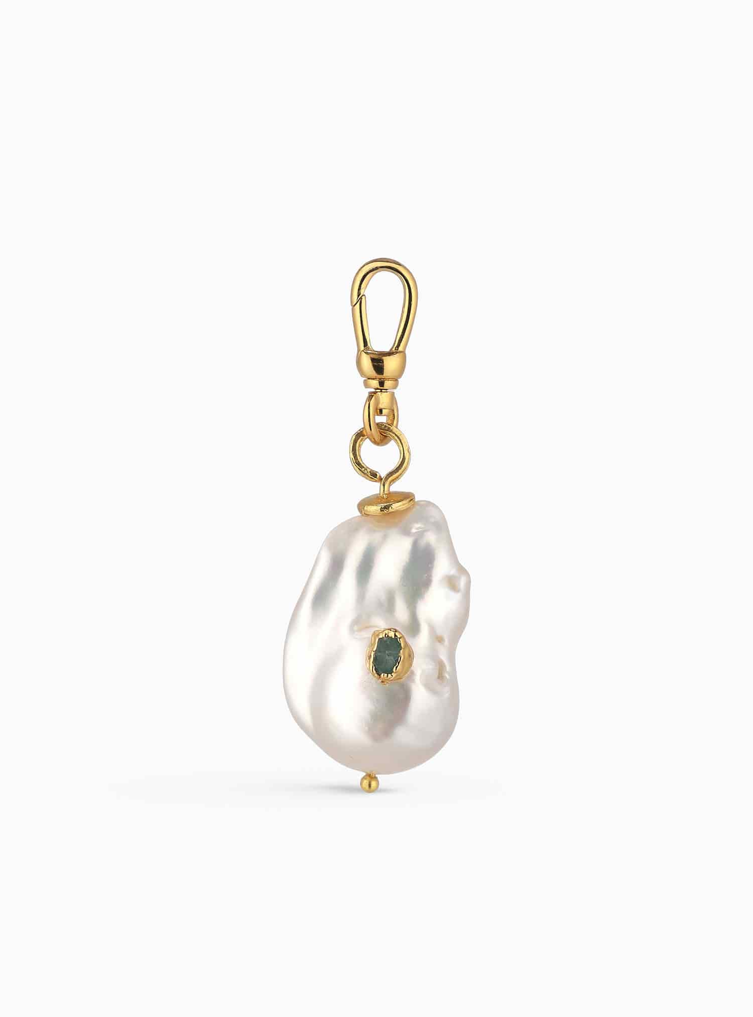 Emerald Pearl Charm - miniatura 1