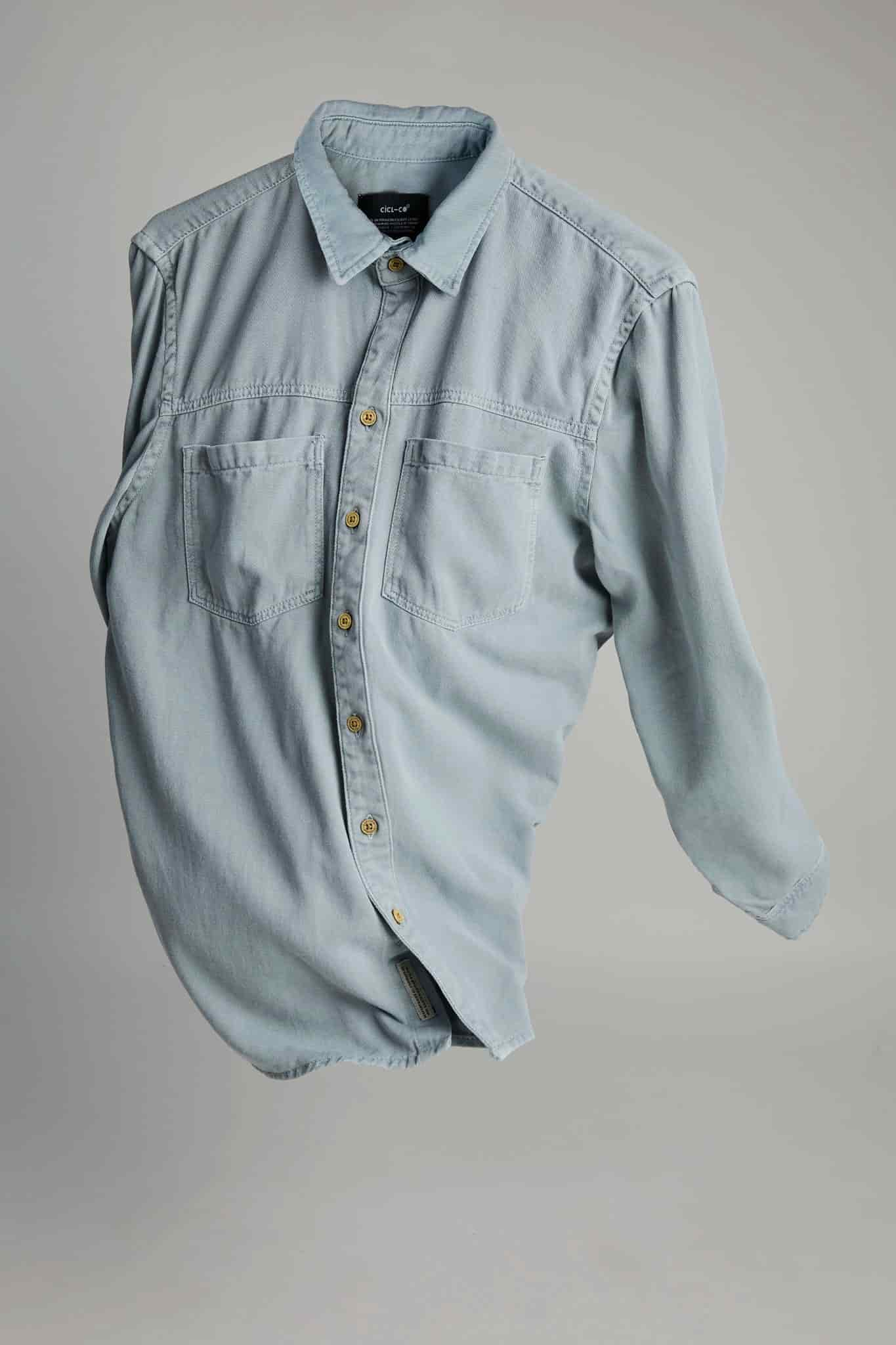 Sobrecamisa azul claro - miniatura 9