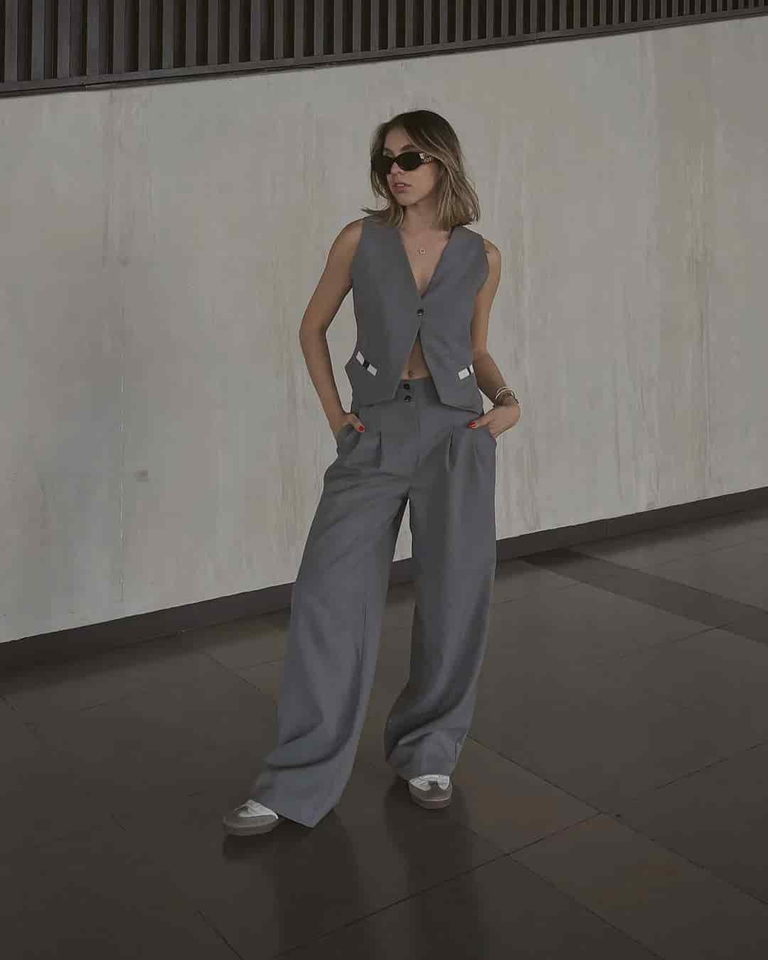 Chaleco Latino Vest Gray - miniatura 6