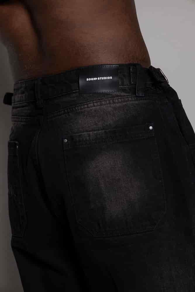 Baggy Courage Negro Taches - miniatura 8