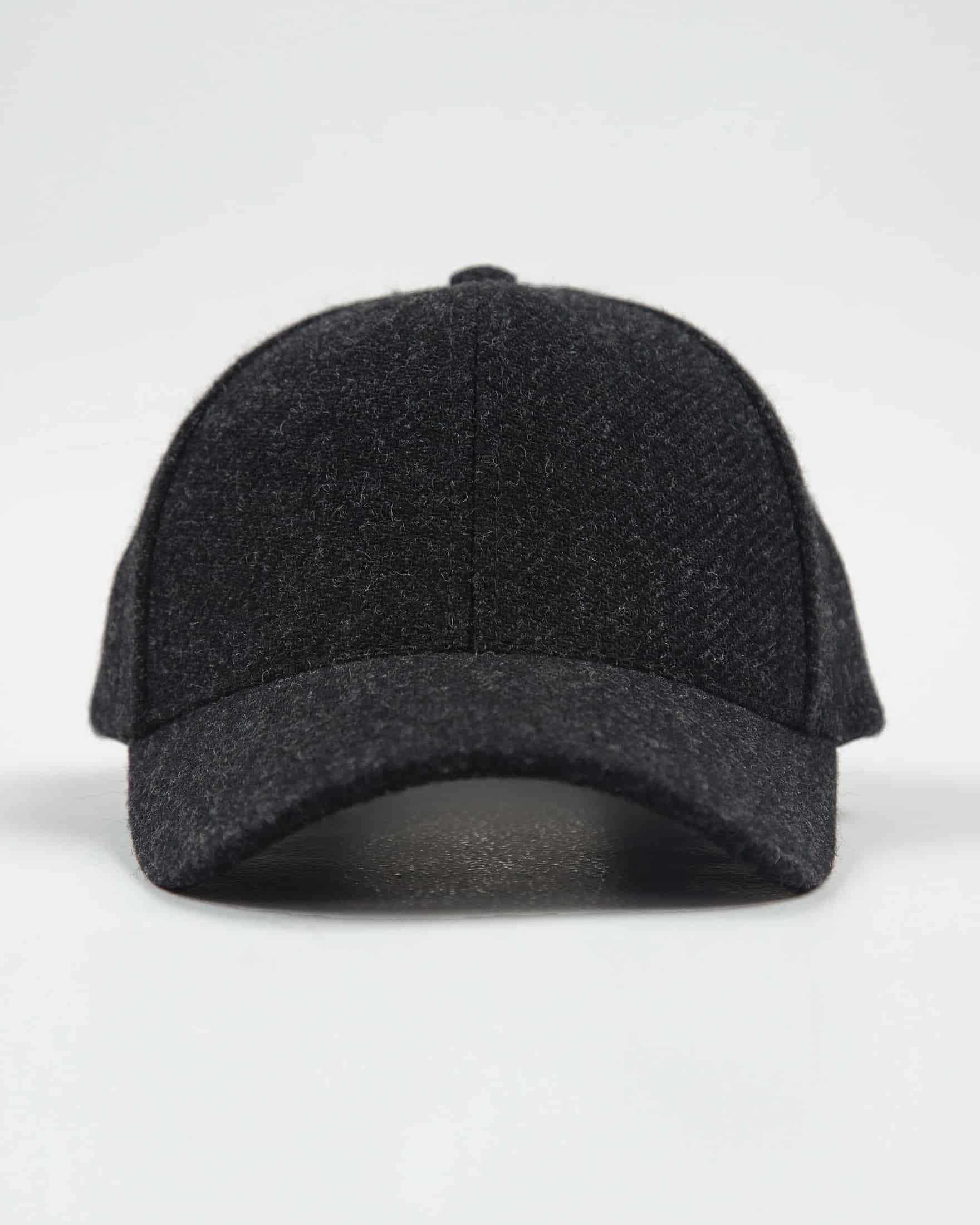 Gorra Baseball Lana Gris Oscuro - miniatura 1