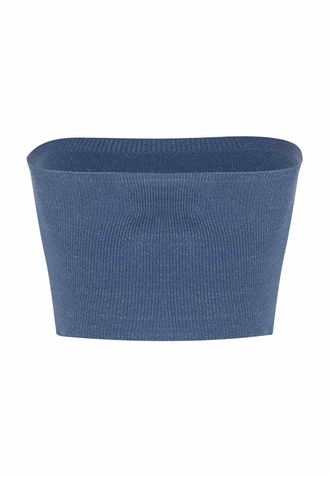 CROP TOP KNIT SOLE BLUE - miniatura 2