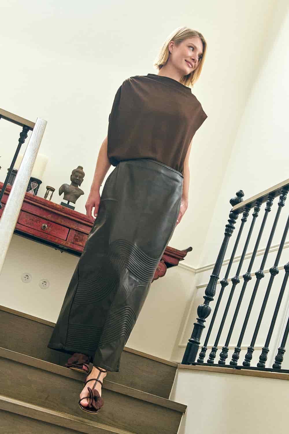 Falda castelo brown - miniatura 3