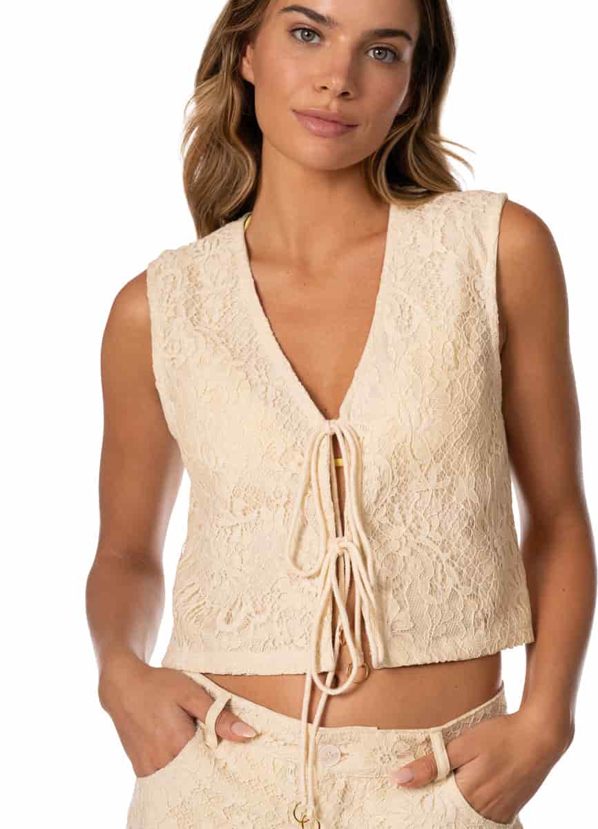 Maaji White Petal Key Vest - miniatura 2