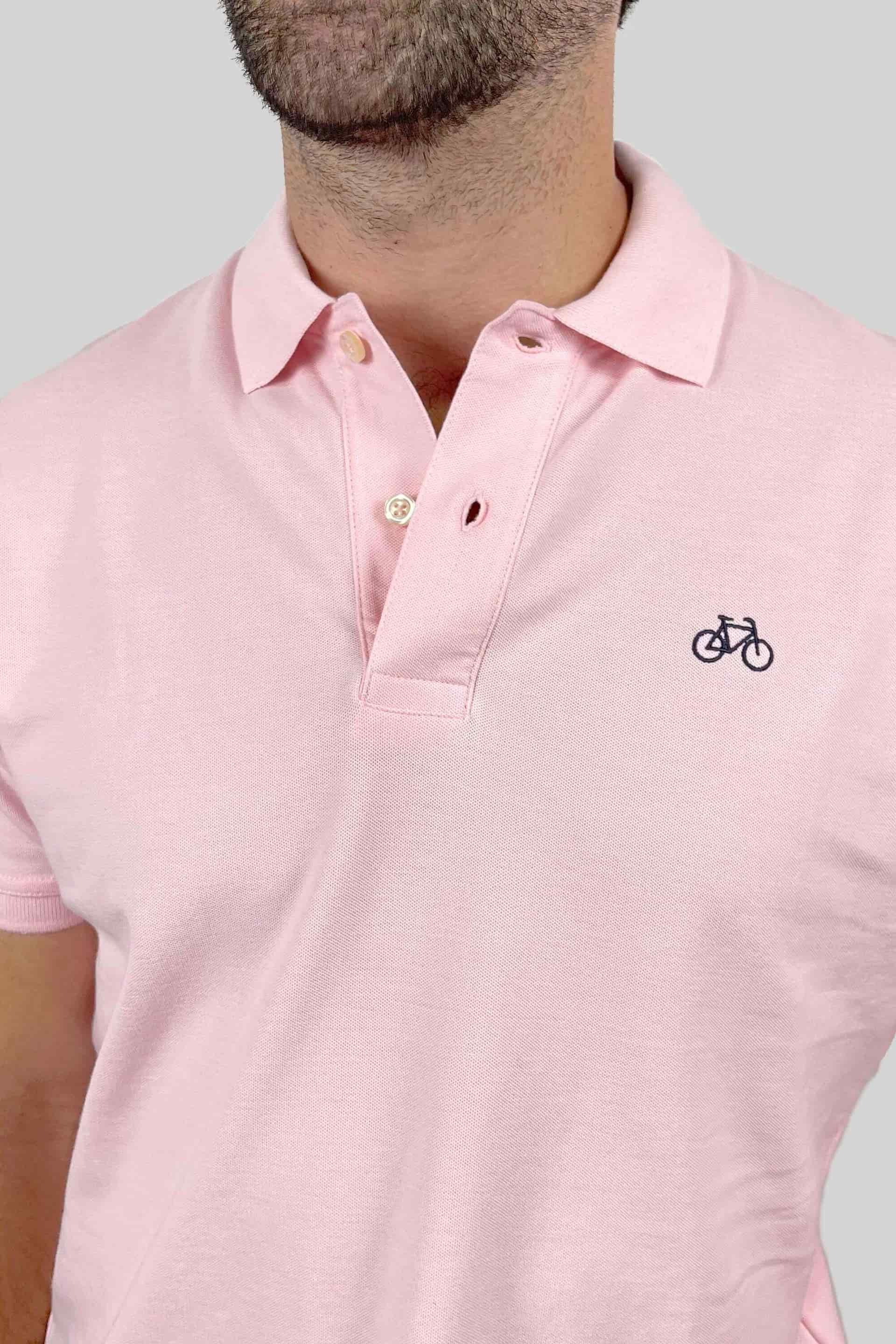 POLO MANGA CORTA BABY PINK - miniatura 3