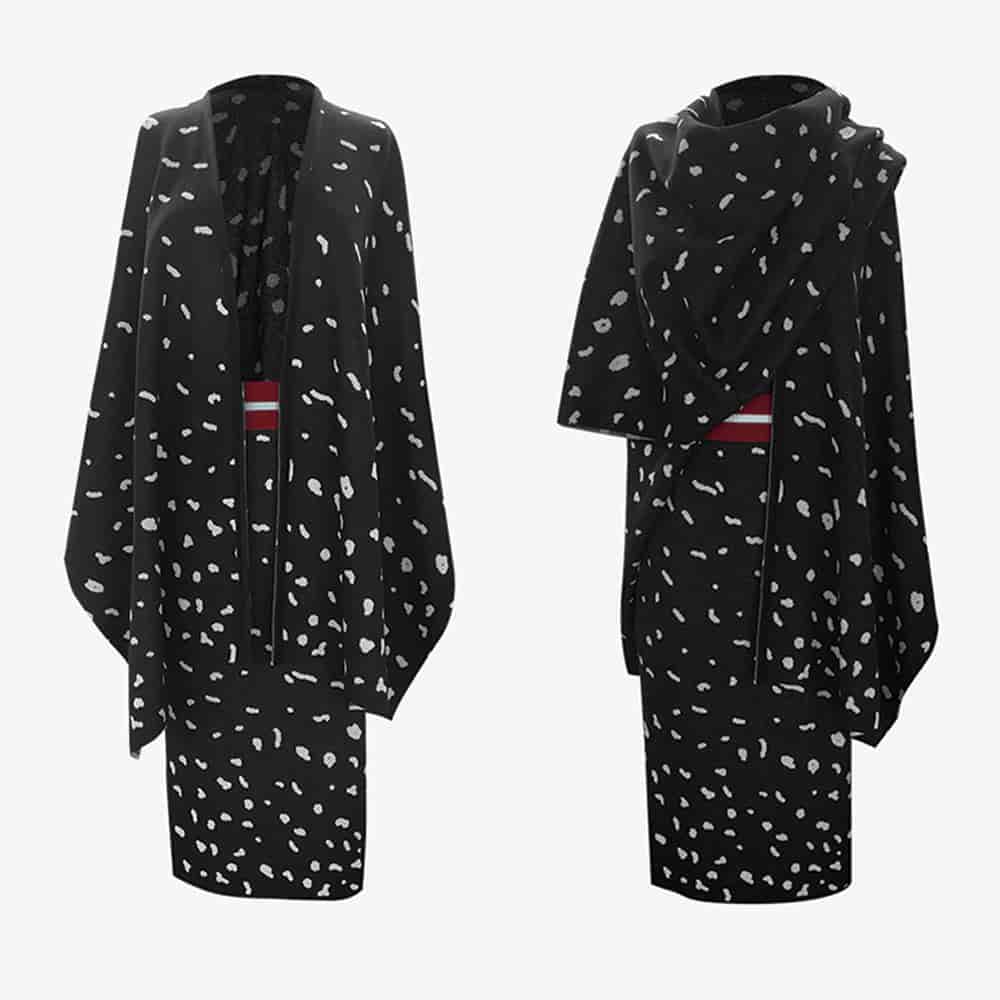 Poncho Lluvia Negro - miniatura 3