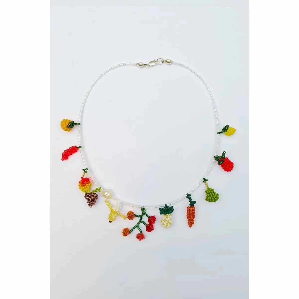 11 FRUIT SPECIAL BUNCH NECKLACE - miniatura 2