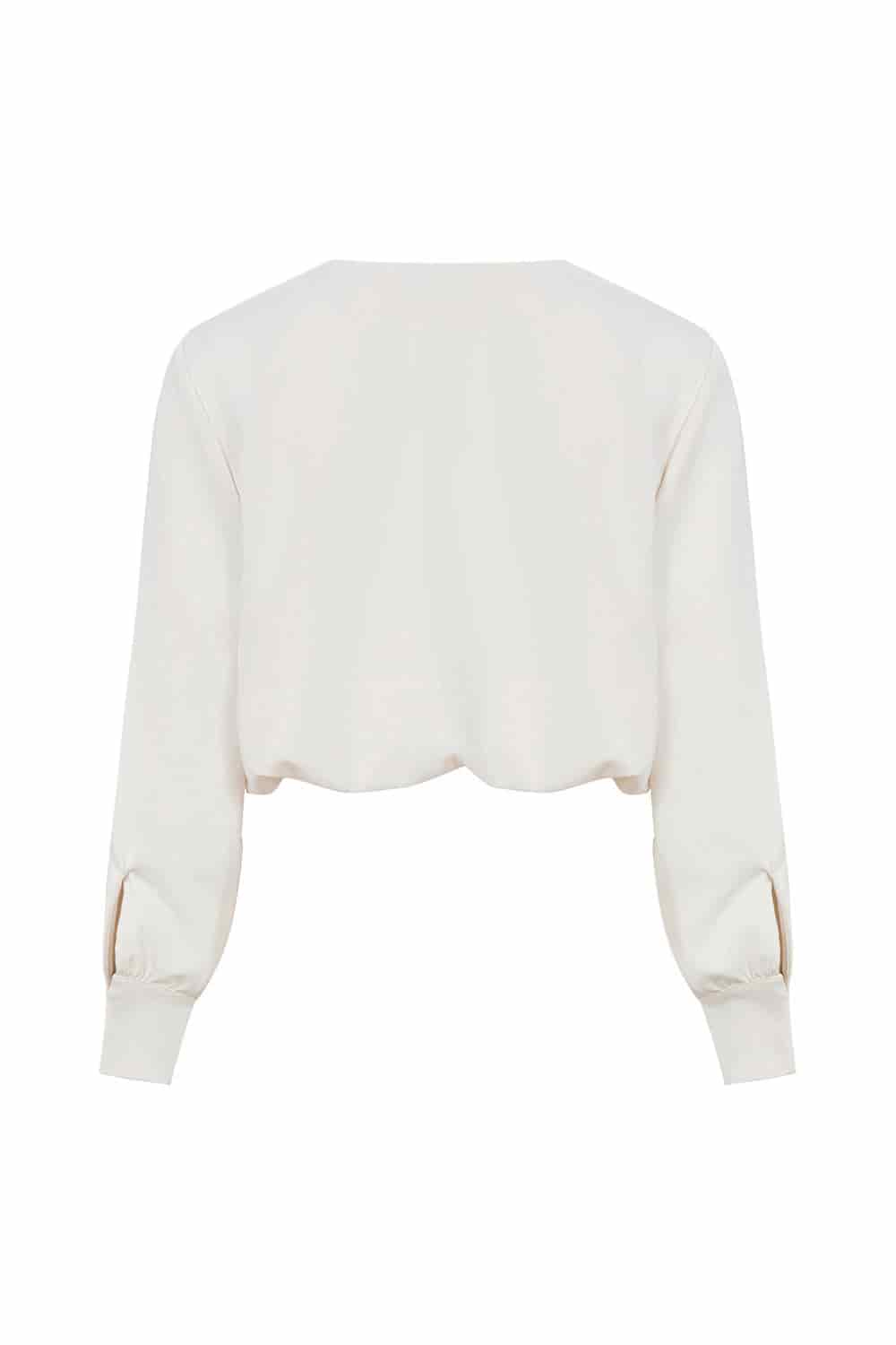 Blusa Goya natural - miniatura 4