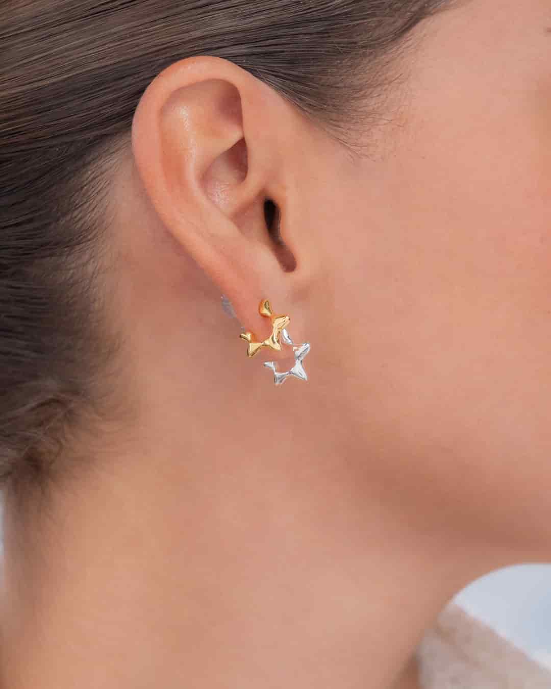 Candongas Mini Estrellas - miniatura 1
