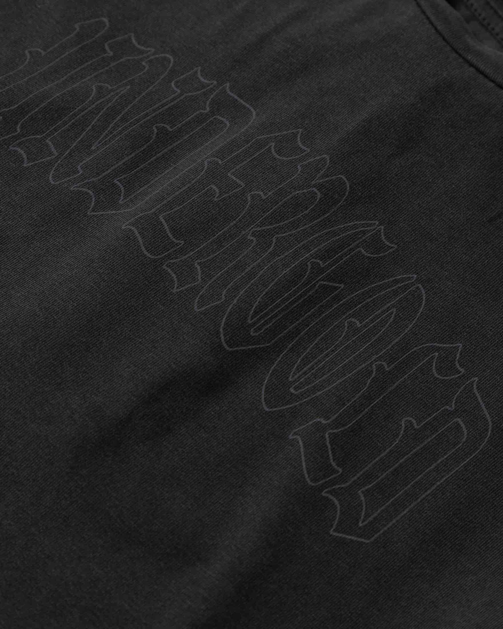 Echoes UNDRGLD Baby Tee Old Washed Gray - miniatura 4