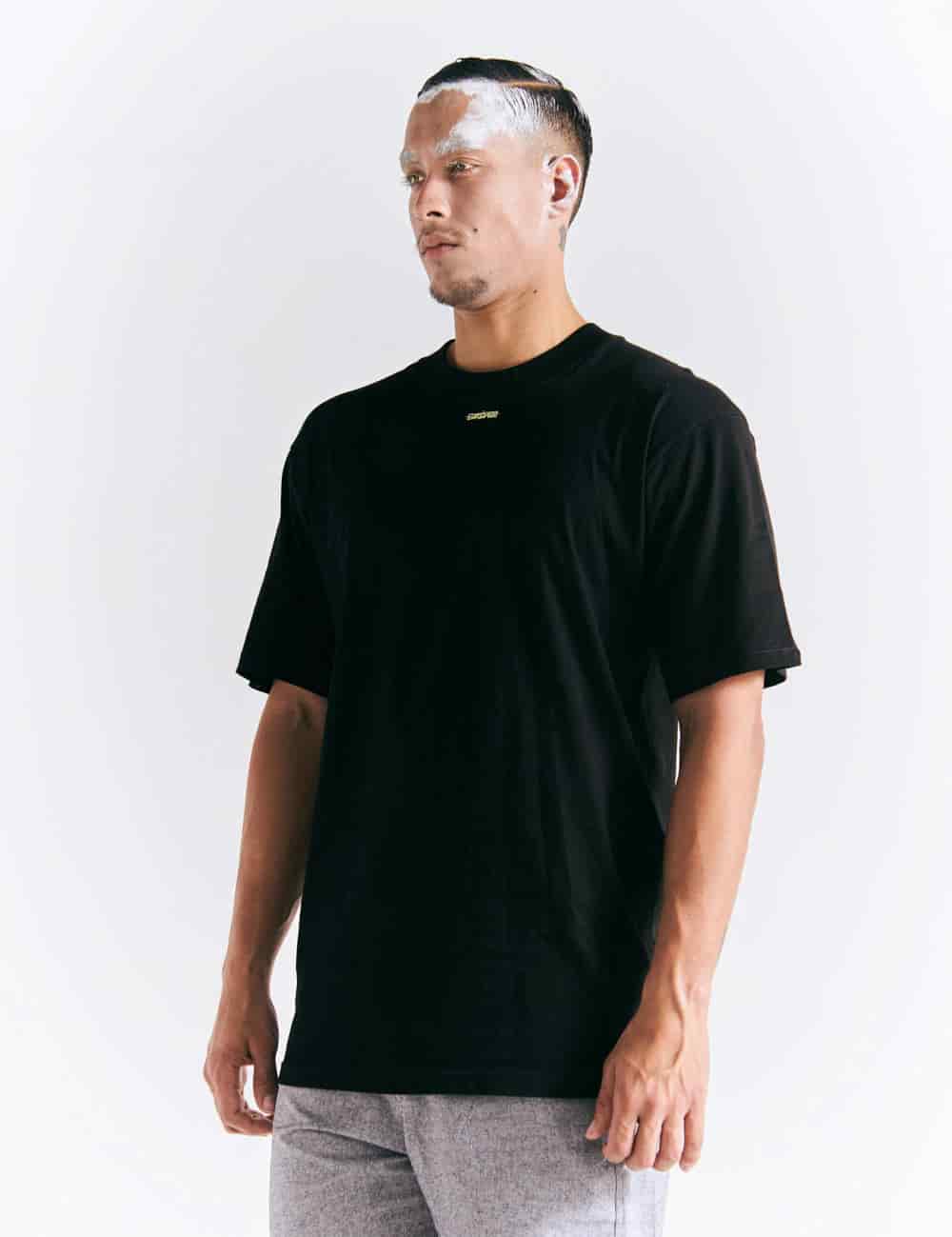 Camiseta Oversize Etéreo negro Hombre - miniatura 5