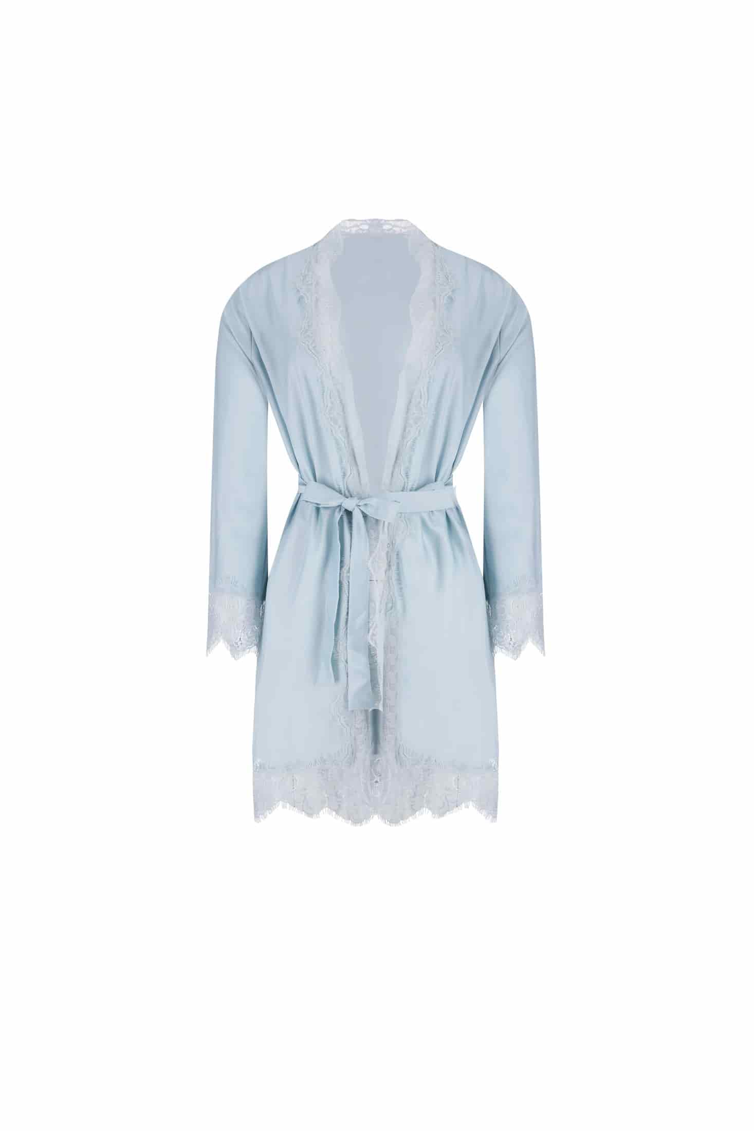 KIMONO NOVIAS ELLIPSE AURA AZUL AZUL CLARO - miniatura 4
