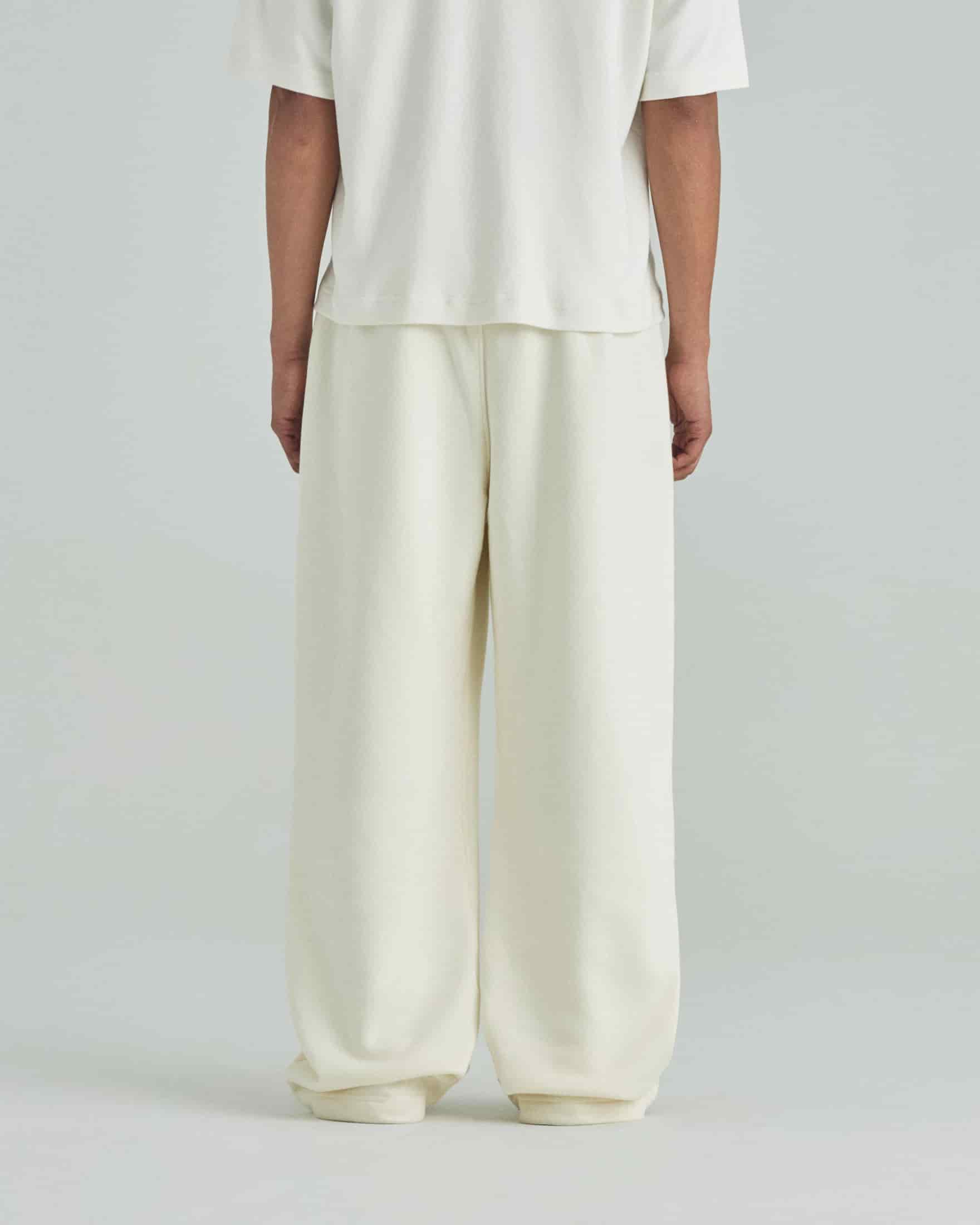 Blanks Barrel Straight Pants Cream - miniatura 4