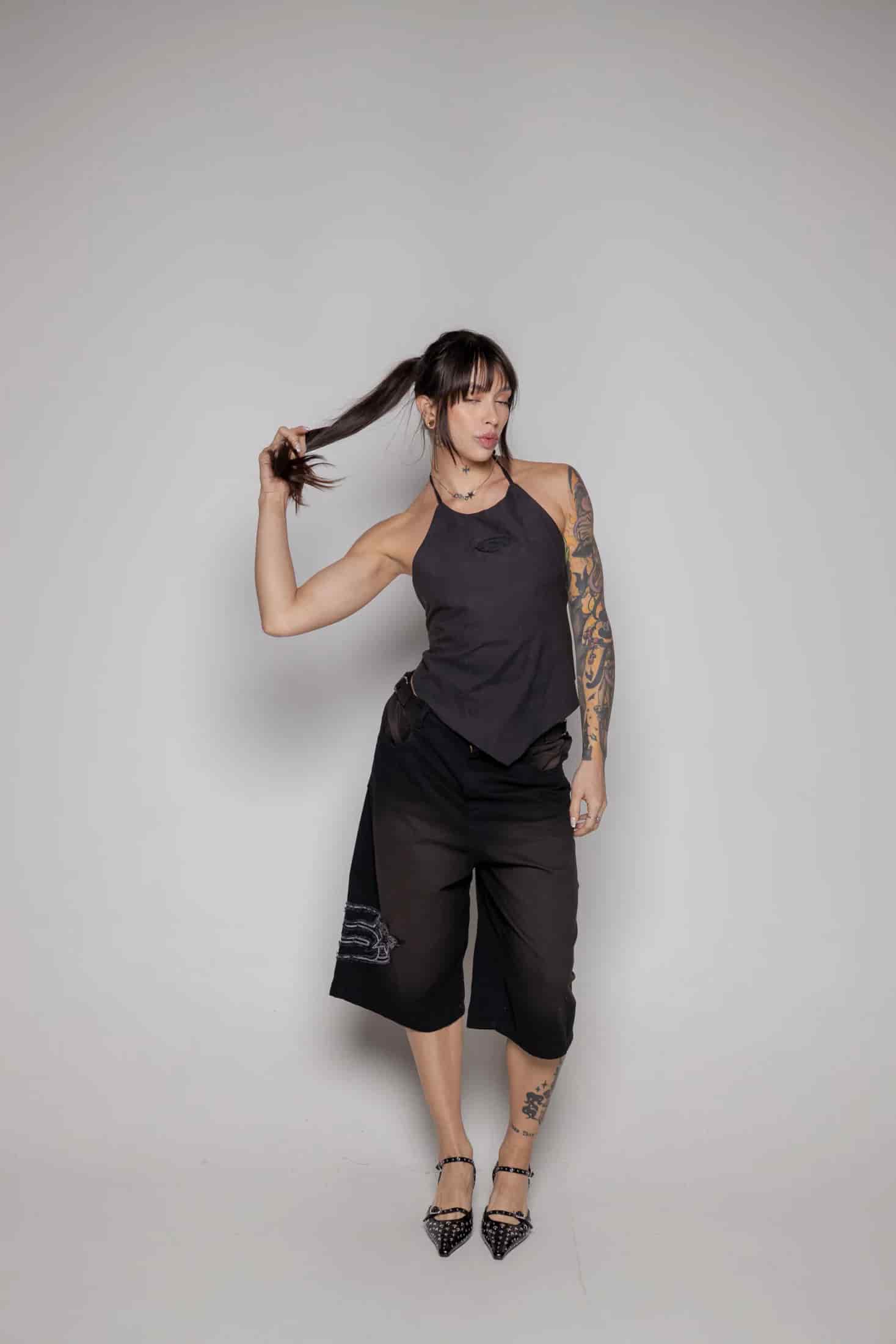 Jorts Dama Courage Sogno-Negro - miniatura 8