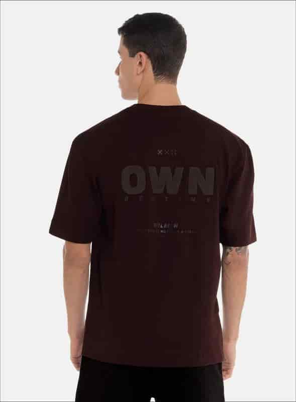 CAMISETA OVERSIZE 100% ALGODÓN CON ESTAMPADO EN FRENTE - PRECIO ESPECIAL - miniatura 3