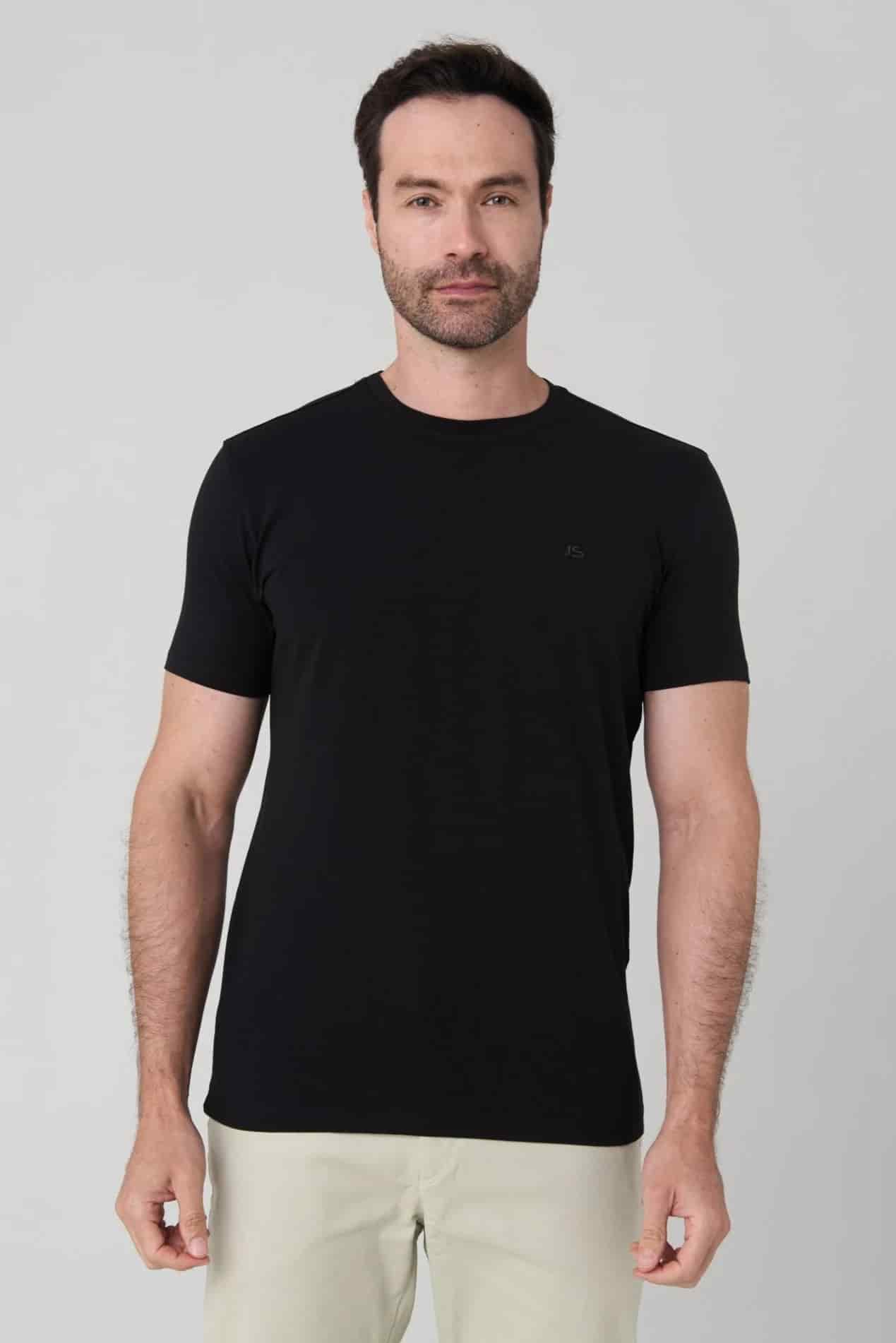 T-Shirt manga corta casual Jon Sonen - miniatura 2