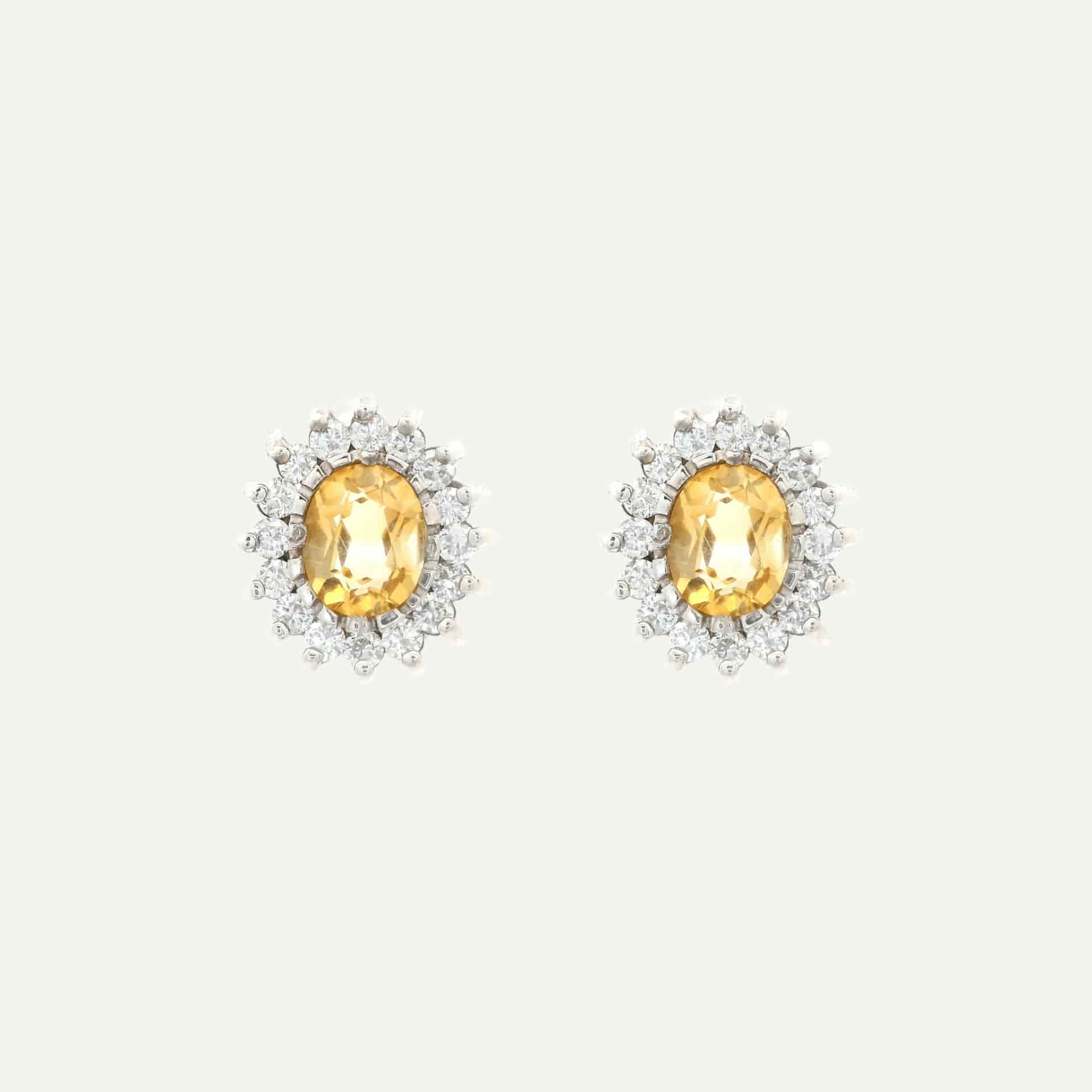 Arete Corona Thin Ovalado - miniatura 5