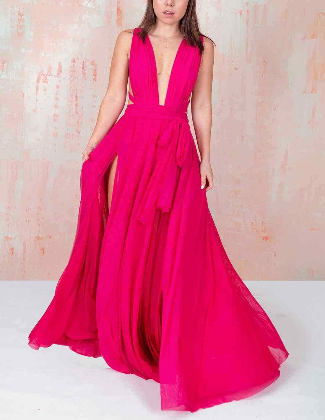 Vestido Hydra Fucsia - miniatura 6