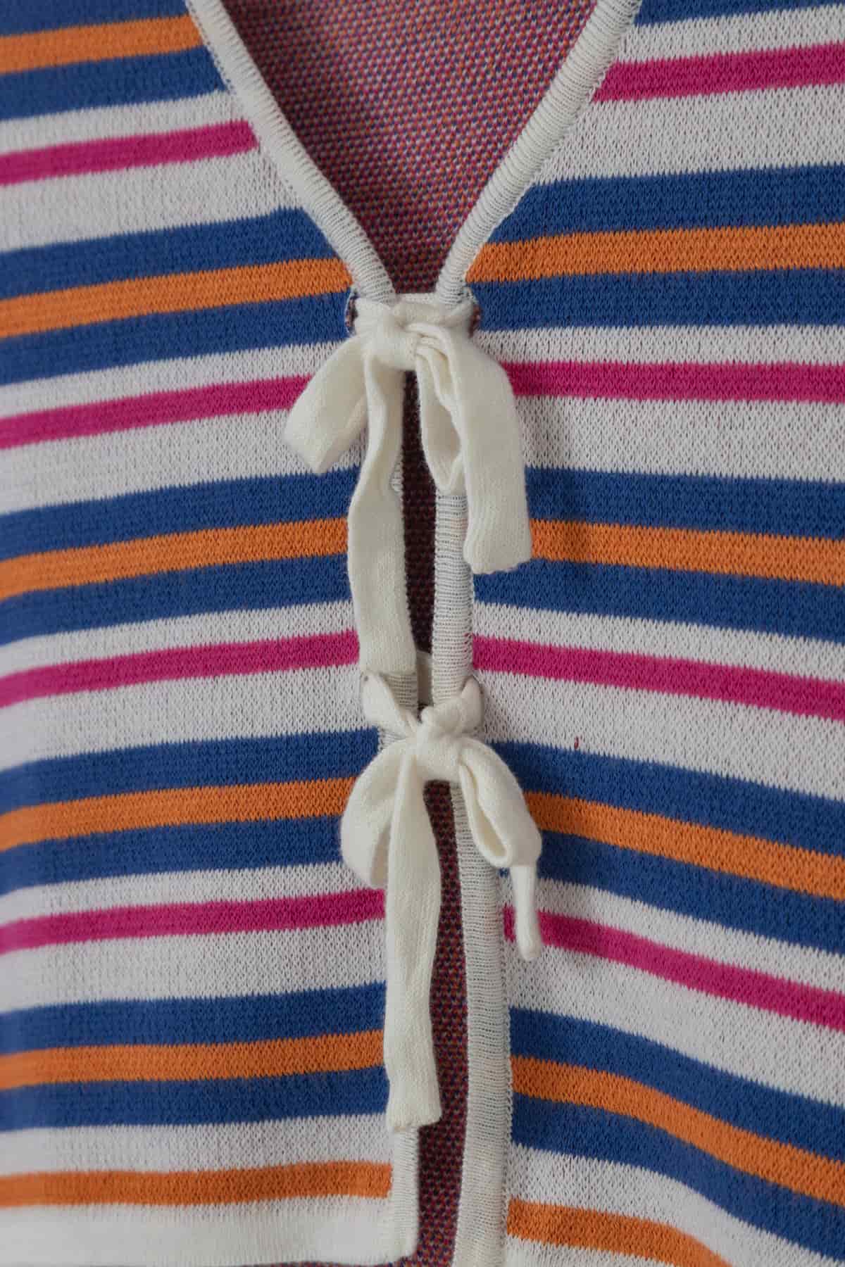 TROPICAL STRIPE TOP - miniatura 11