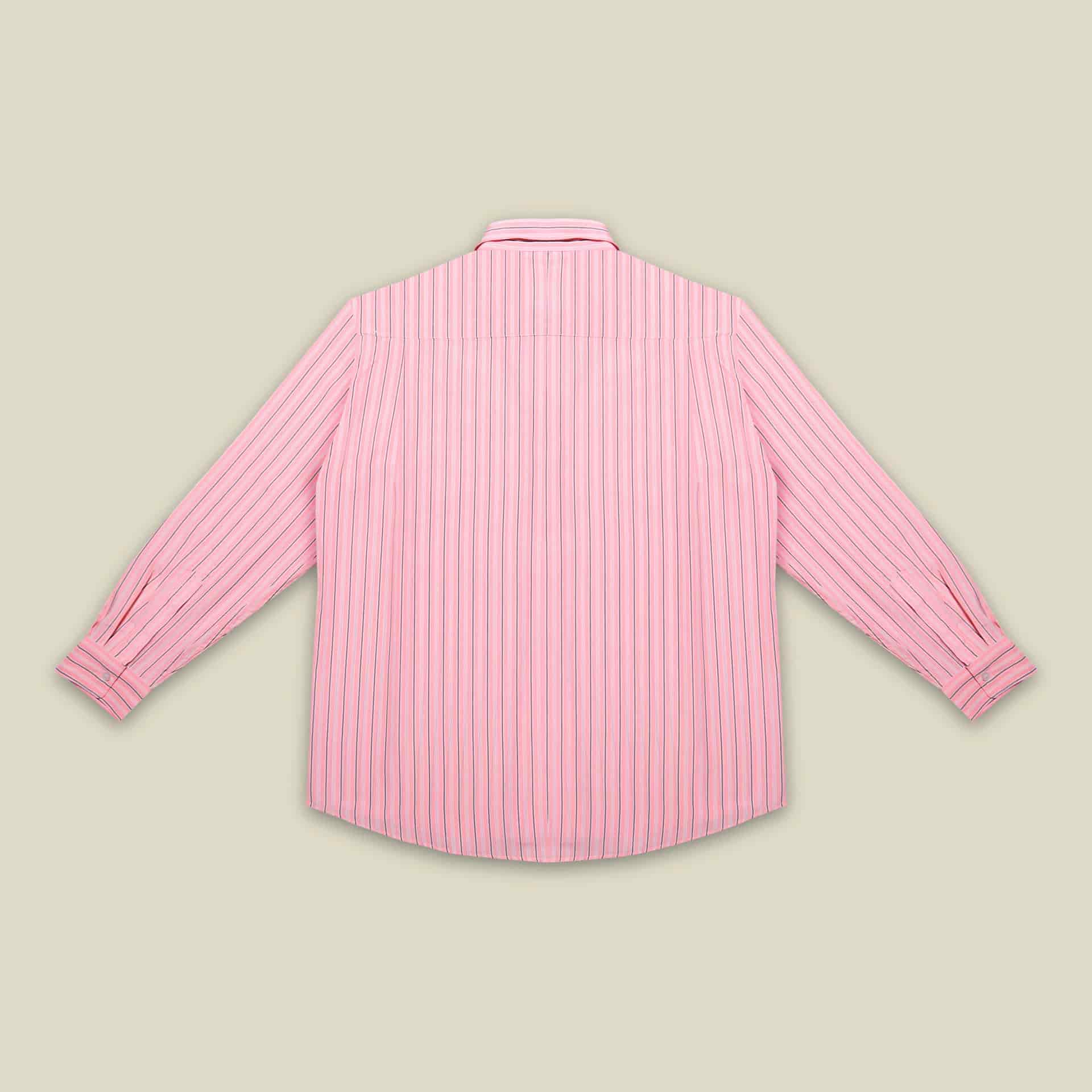 Camisa Bolsillo Bordado Rosa - miniatura 2