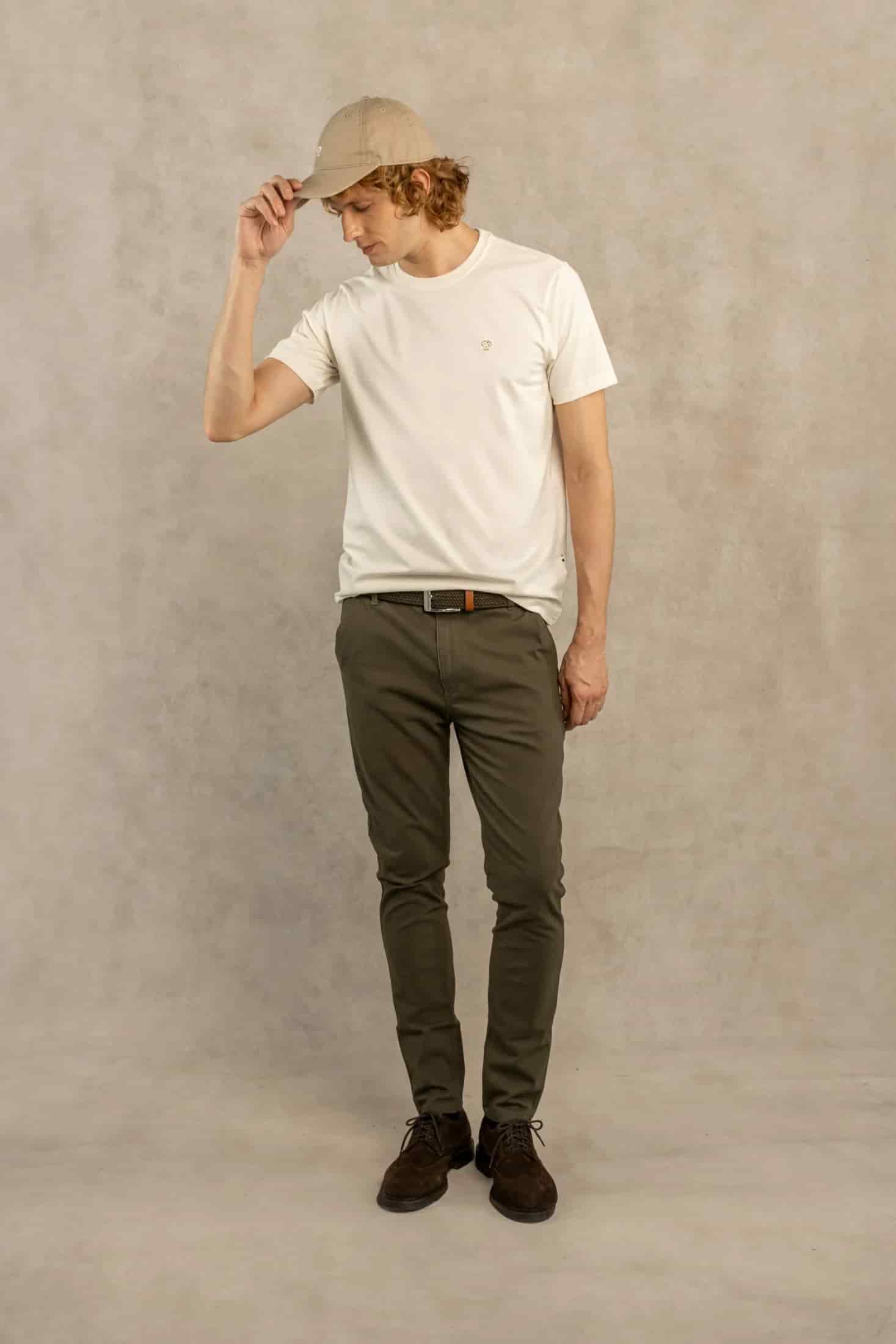 Pantalon Elastico Verde Militar - miniatura 5