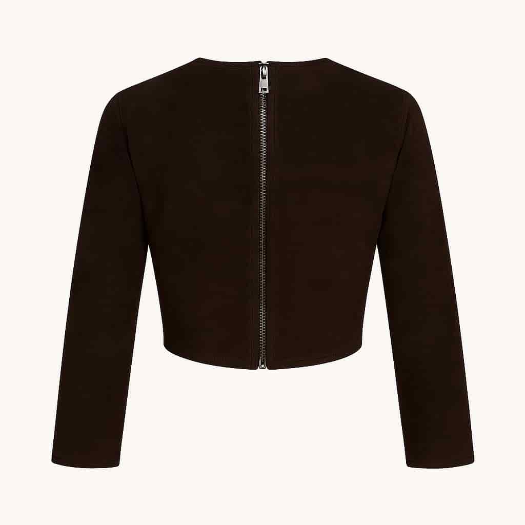 ZIAN SUEDE TOP - miniatura 3