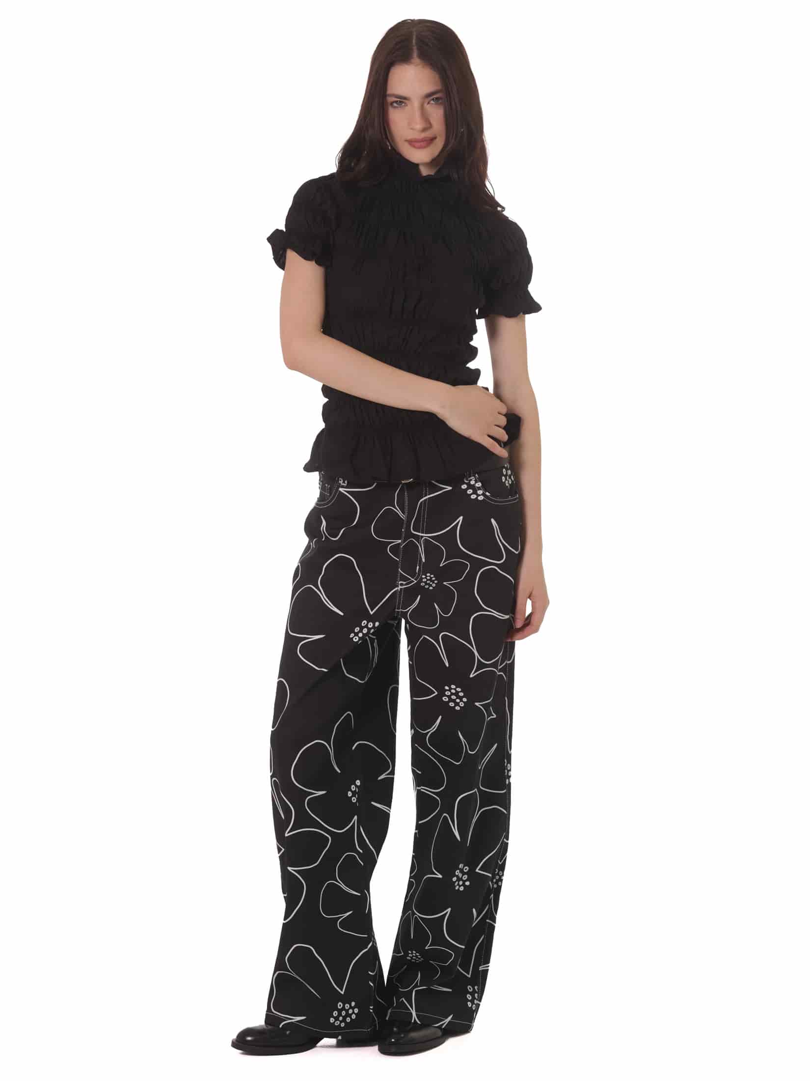 Pantalón Gótico Florentino Black - miniatura 2