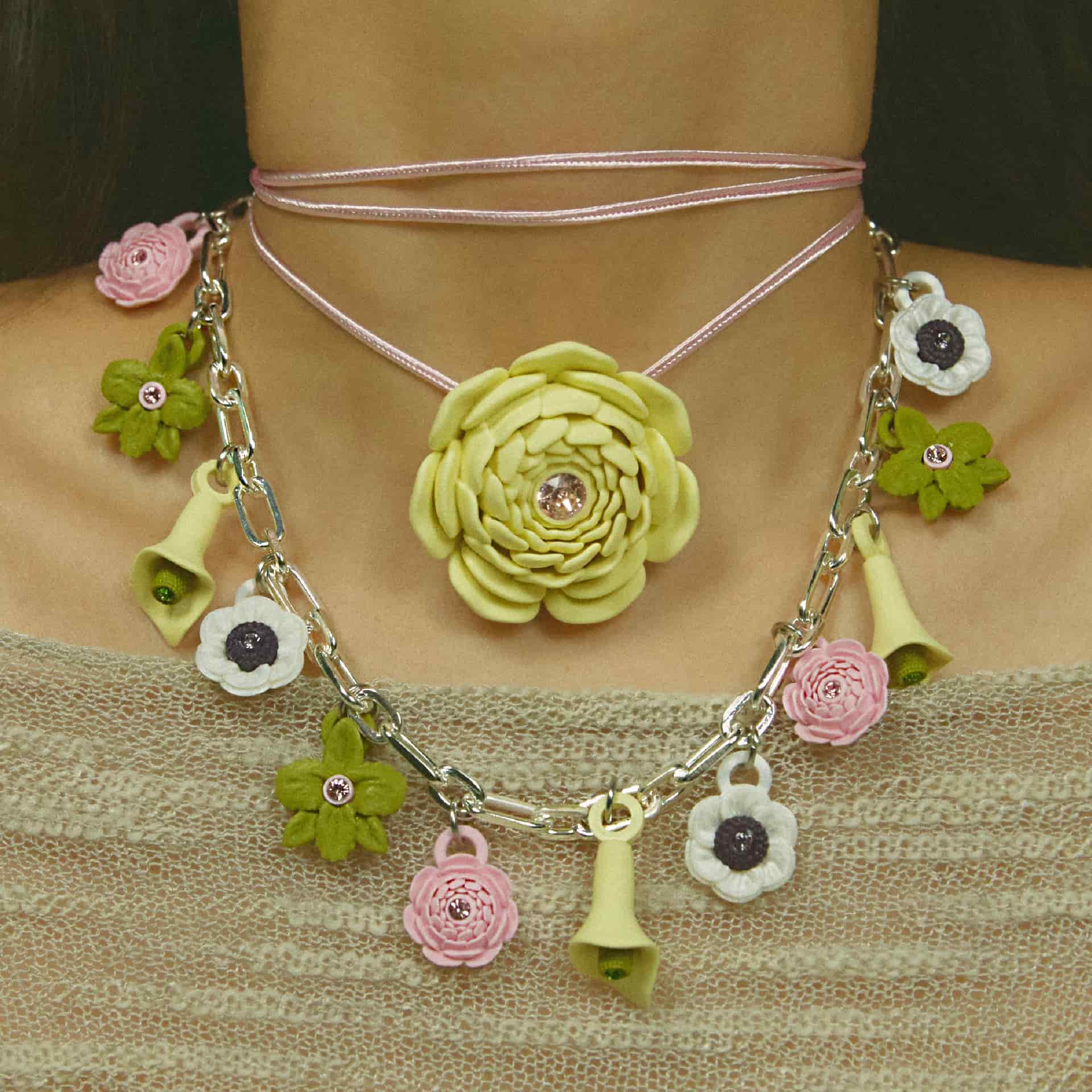 CHOKER PEONIA - miniatura 2