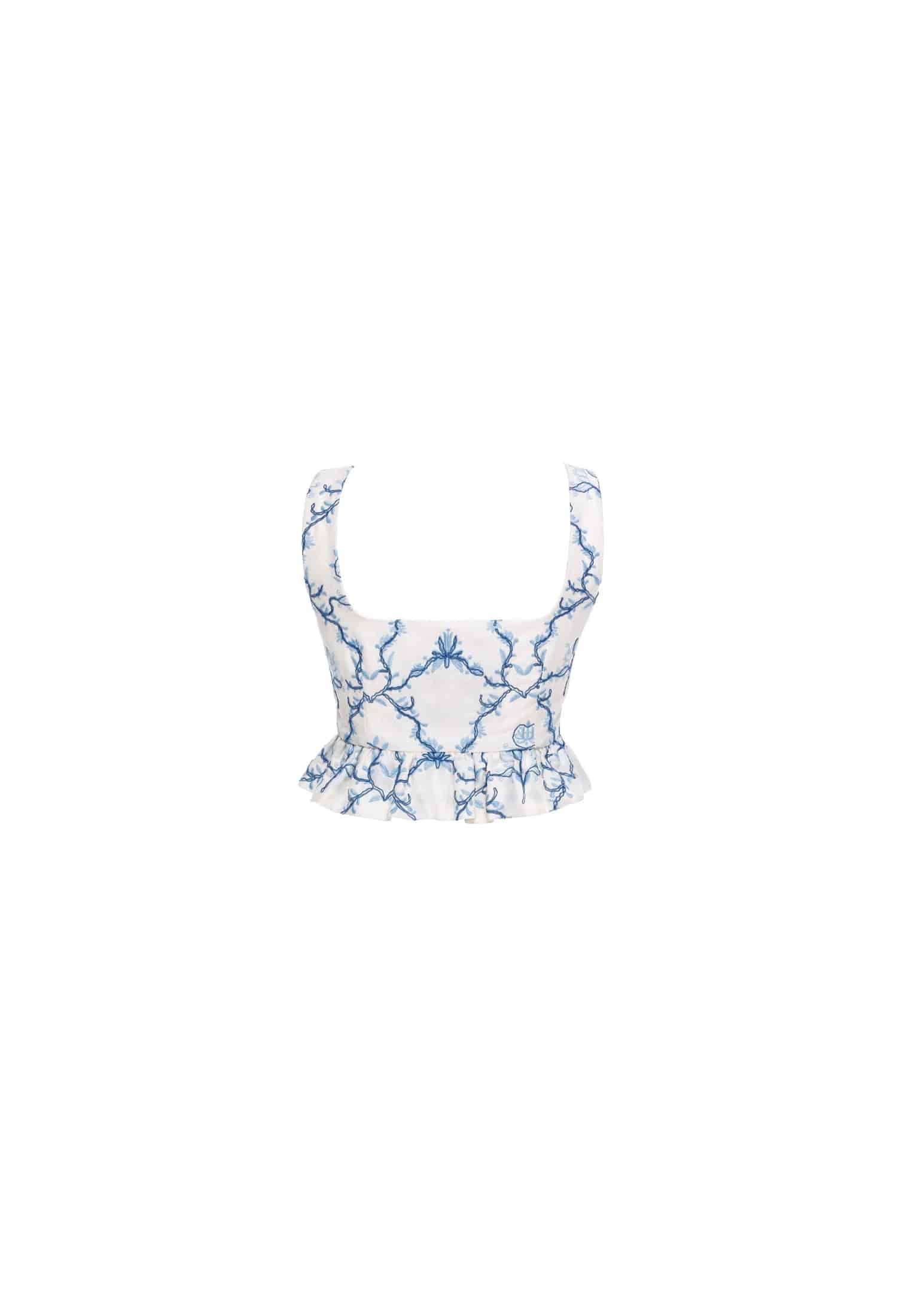 Eslabón Floritura Cropped Top - miniatura 7