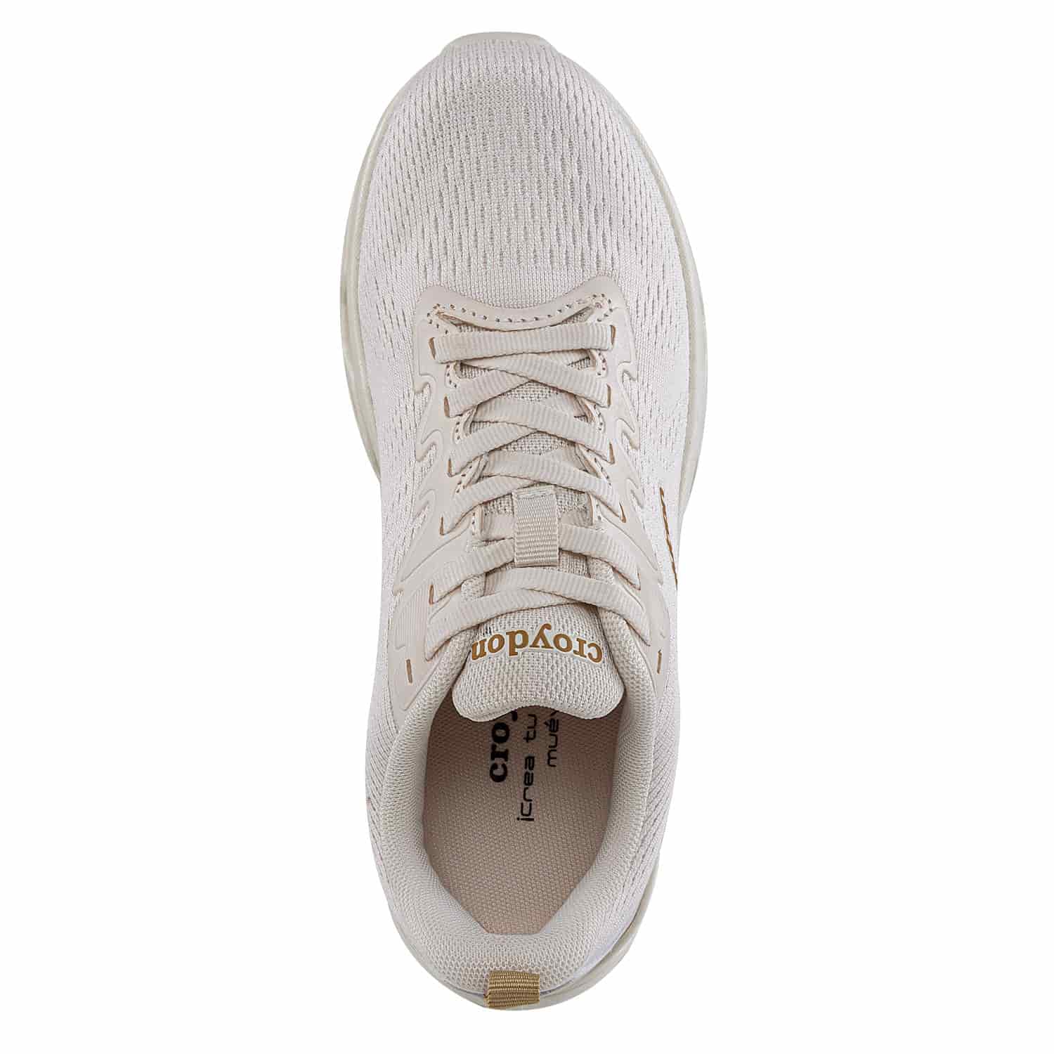 Tenis Running Hazer Beige Croydon para Mujer - miniatura 6