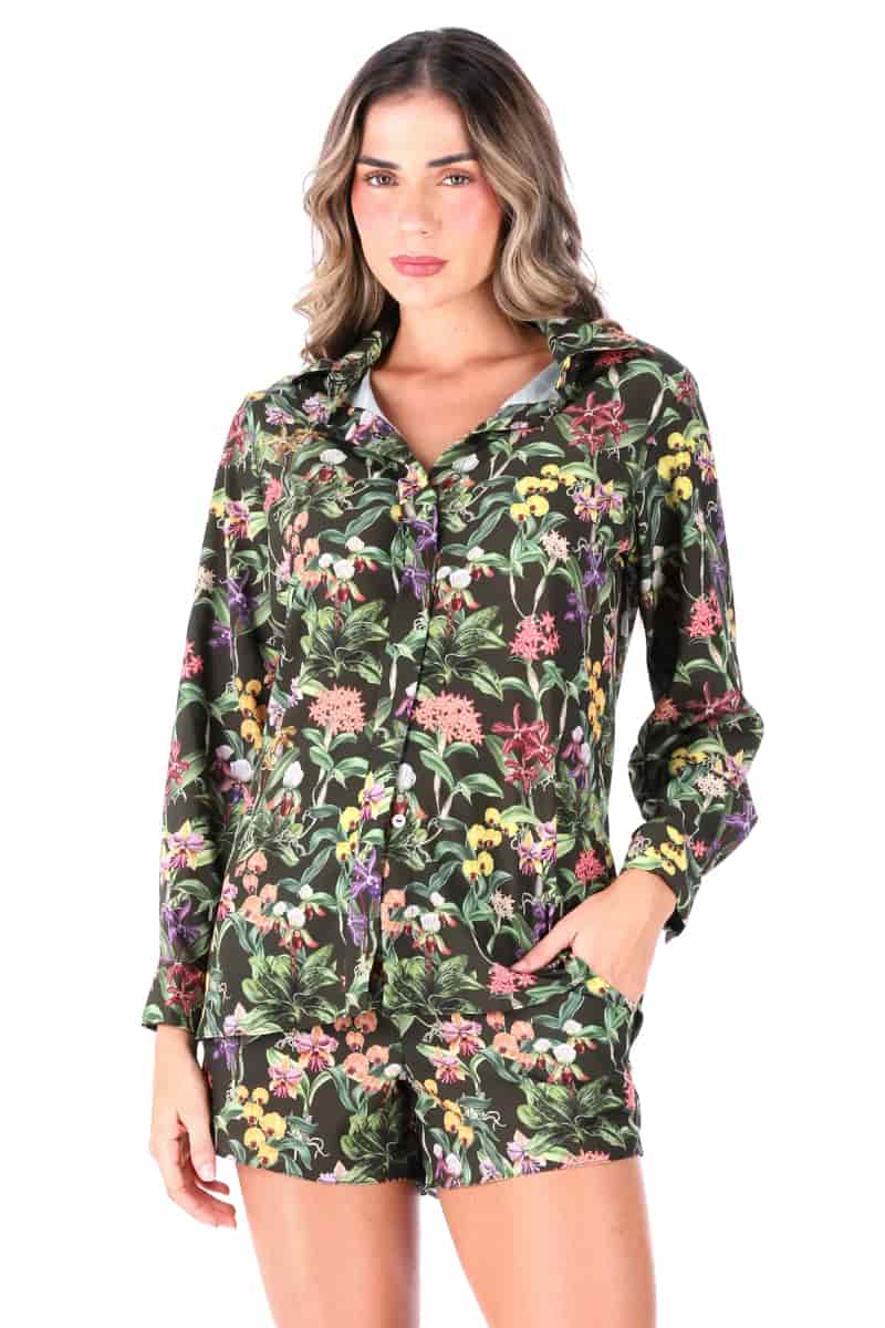 PIJAMA SHORT ELLIPSE ESTAMPADO - miniatura 6