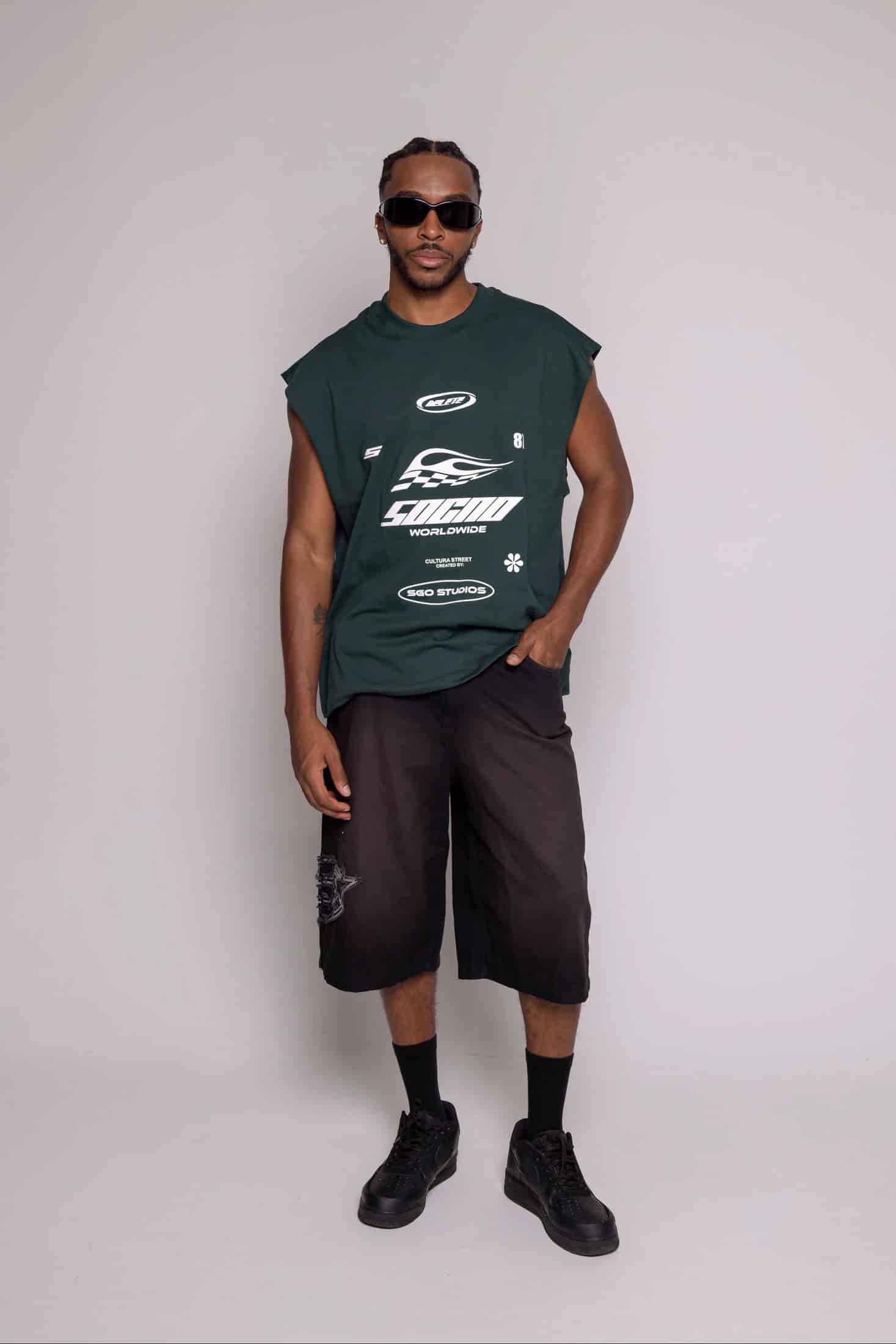 Camisilla Motion-Verde - miniatura 2