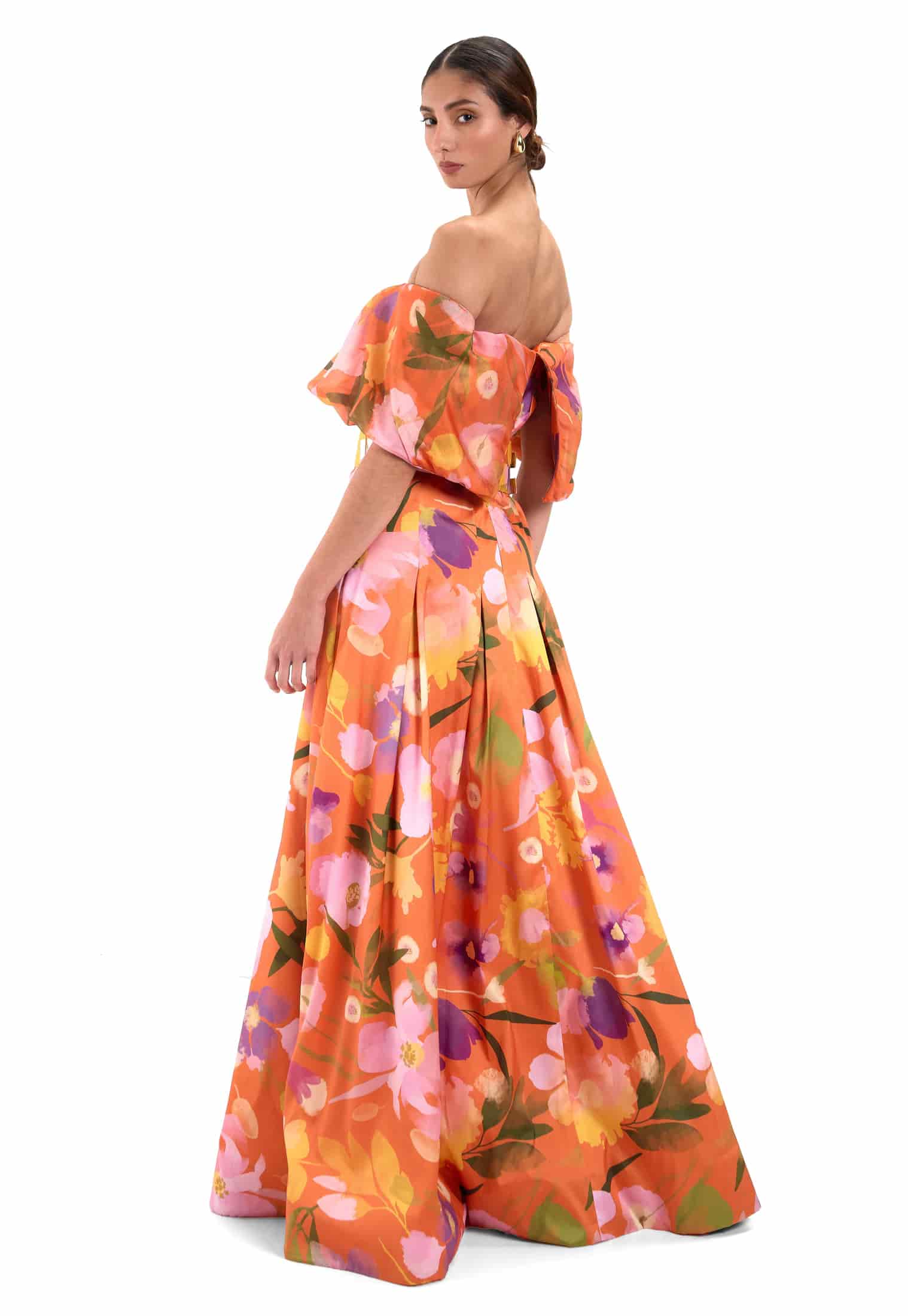 VESTIDO GISELLE ORGANZA - miniatura 2