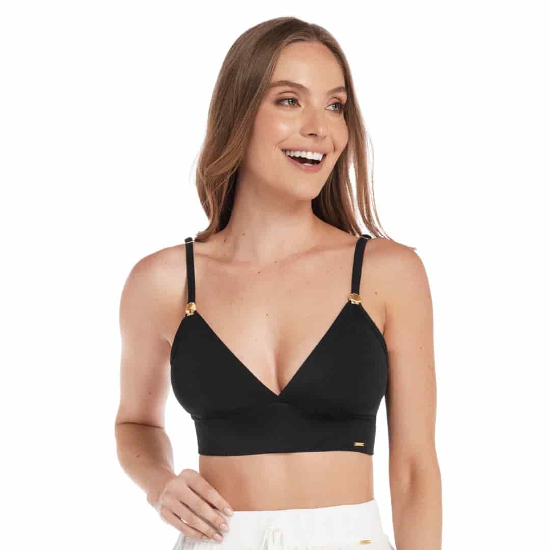TOP DE VESTIDO DE BAÑO CON CARGADERAS GRADUABLES - miniatura 9
