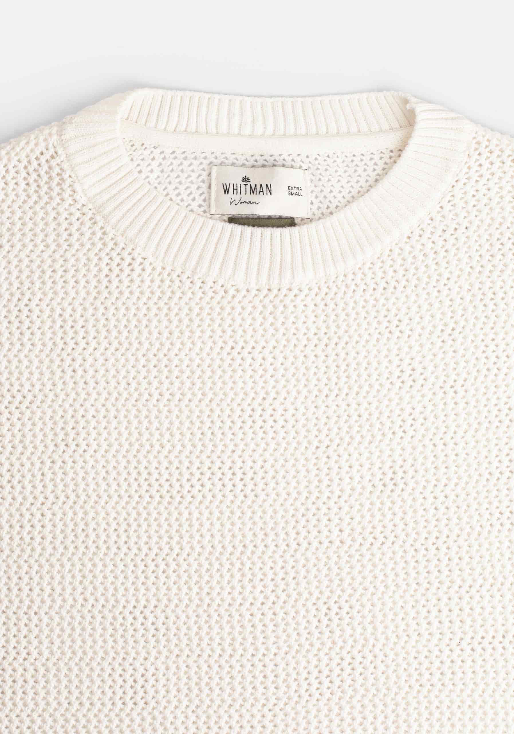 Camiseta M Tejida Serena Hueso - miniatura 3