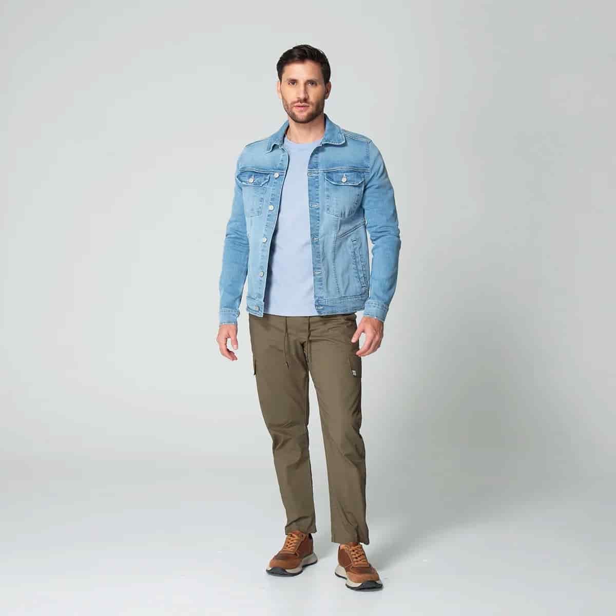Chaqueta Denim Clasica Slim Italia - miniatura 2