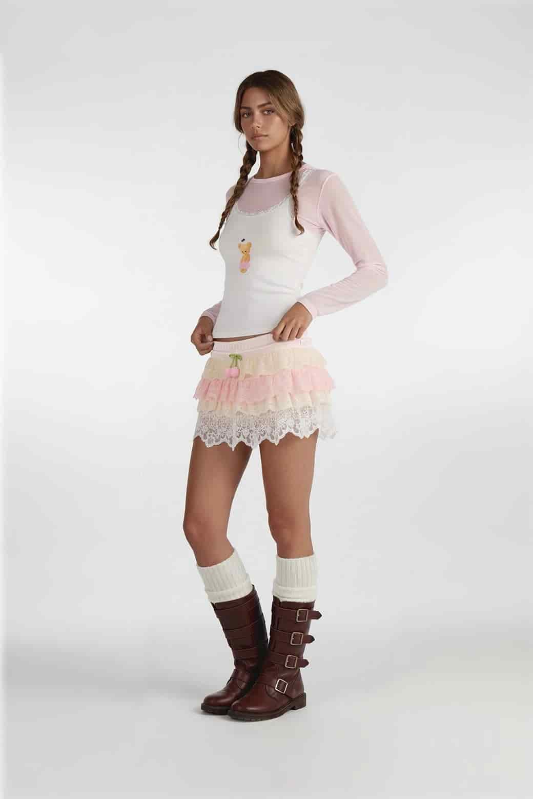 🍒 Cereza Nieve Falda - miniatura 2
